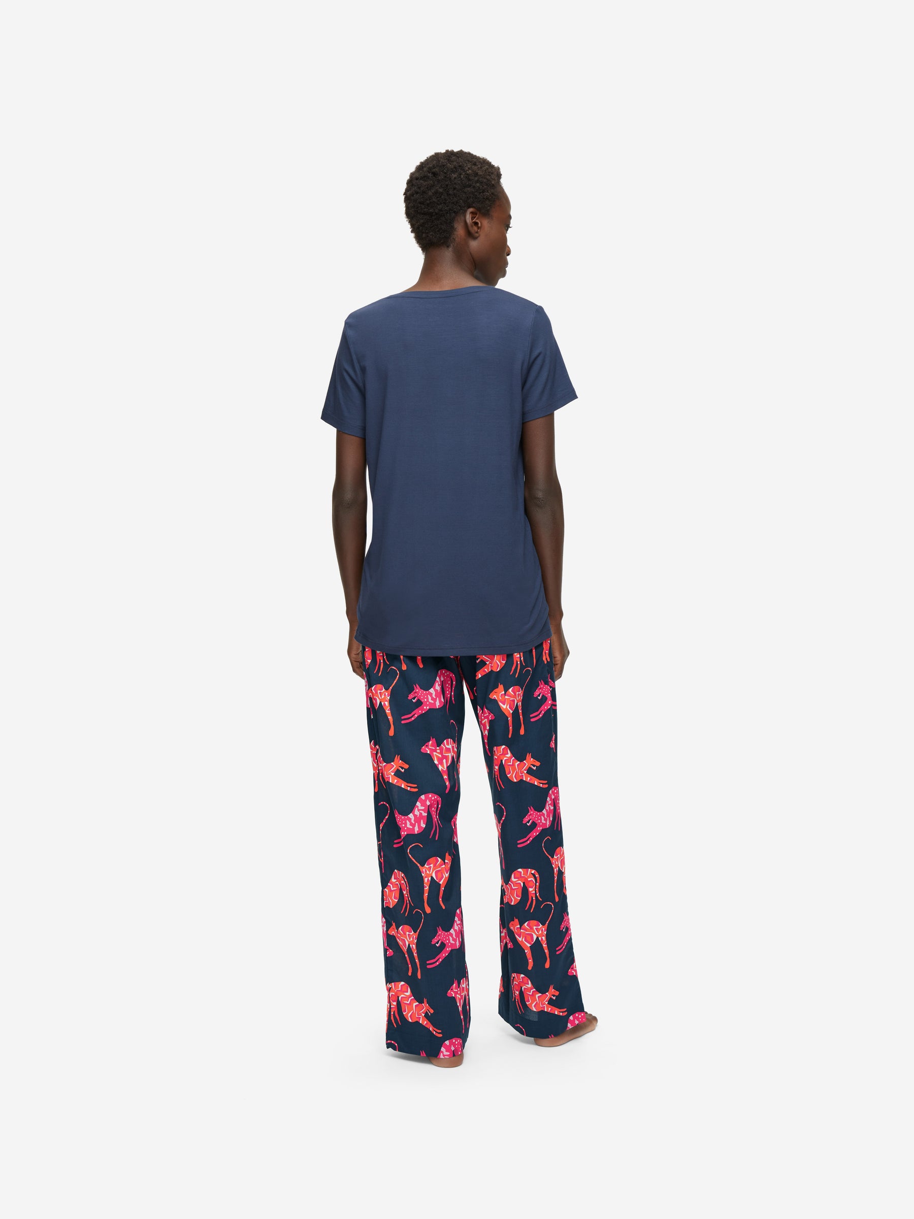 Women's Lounge Trousers Ledbury 52 Cotton Batiste Multi