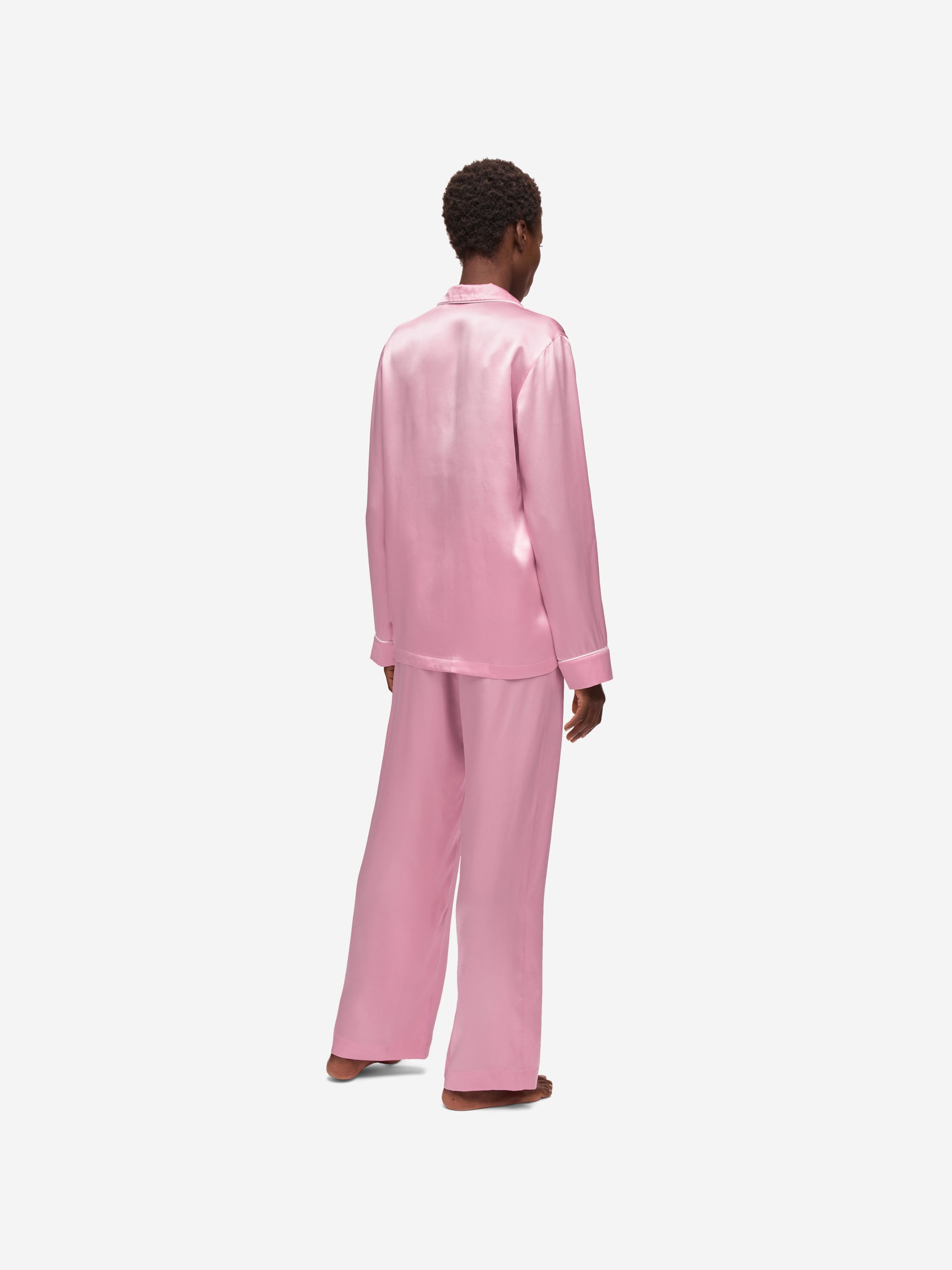 Women's Pyjamas Bailey 2 Silk Satin Pink