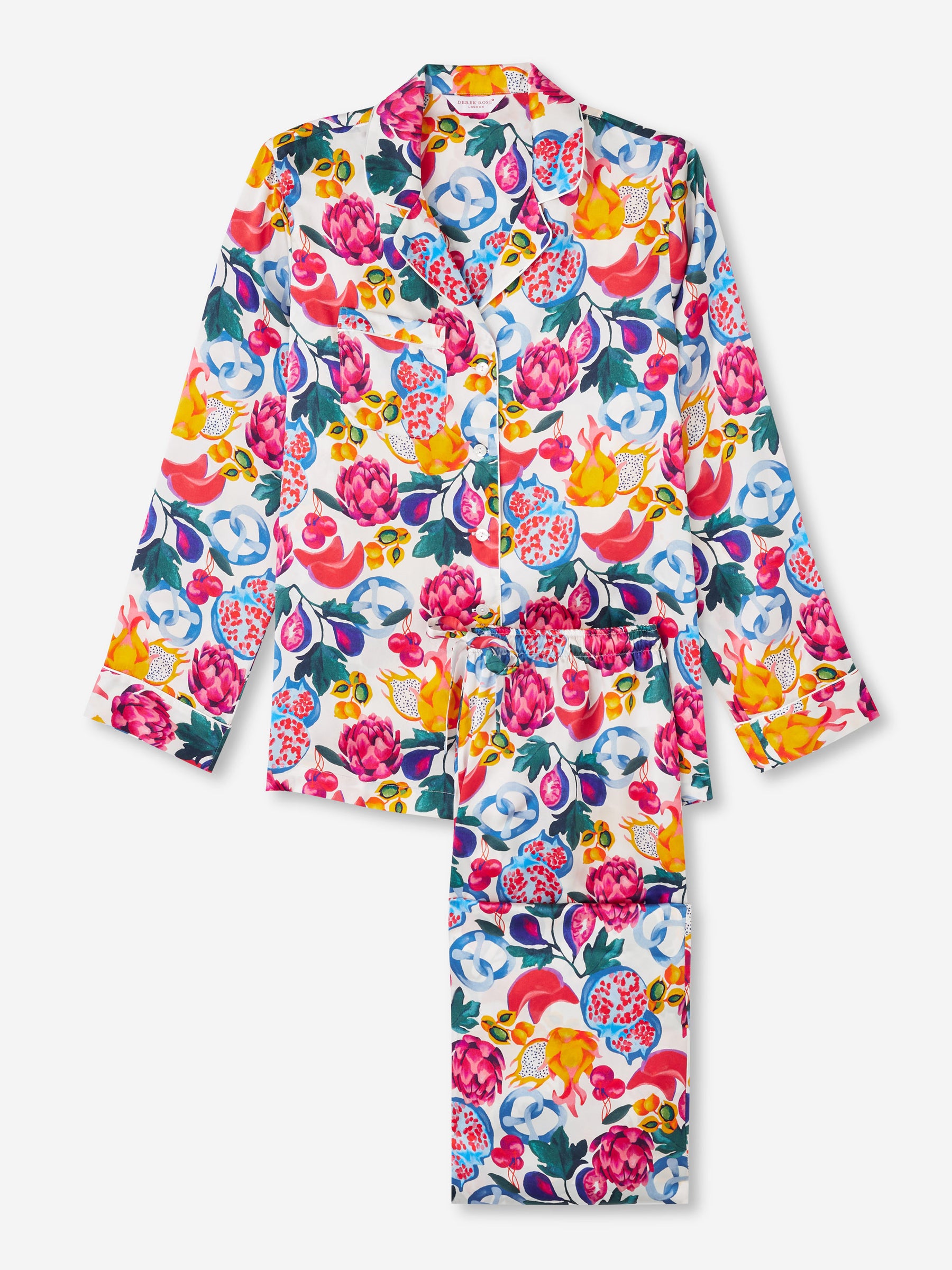 Women's Pyjamas Brindisi 78 Silk Satin White