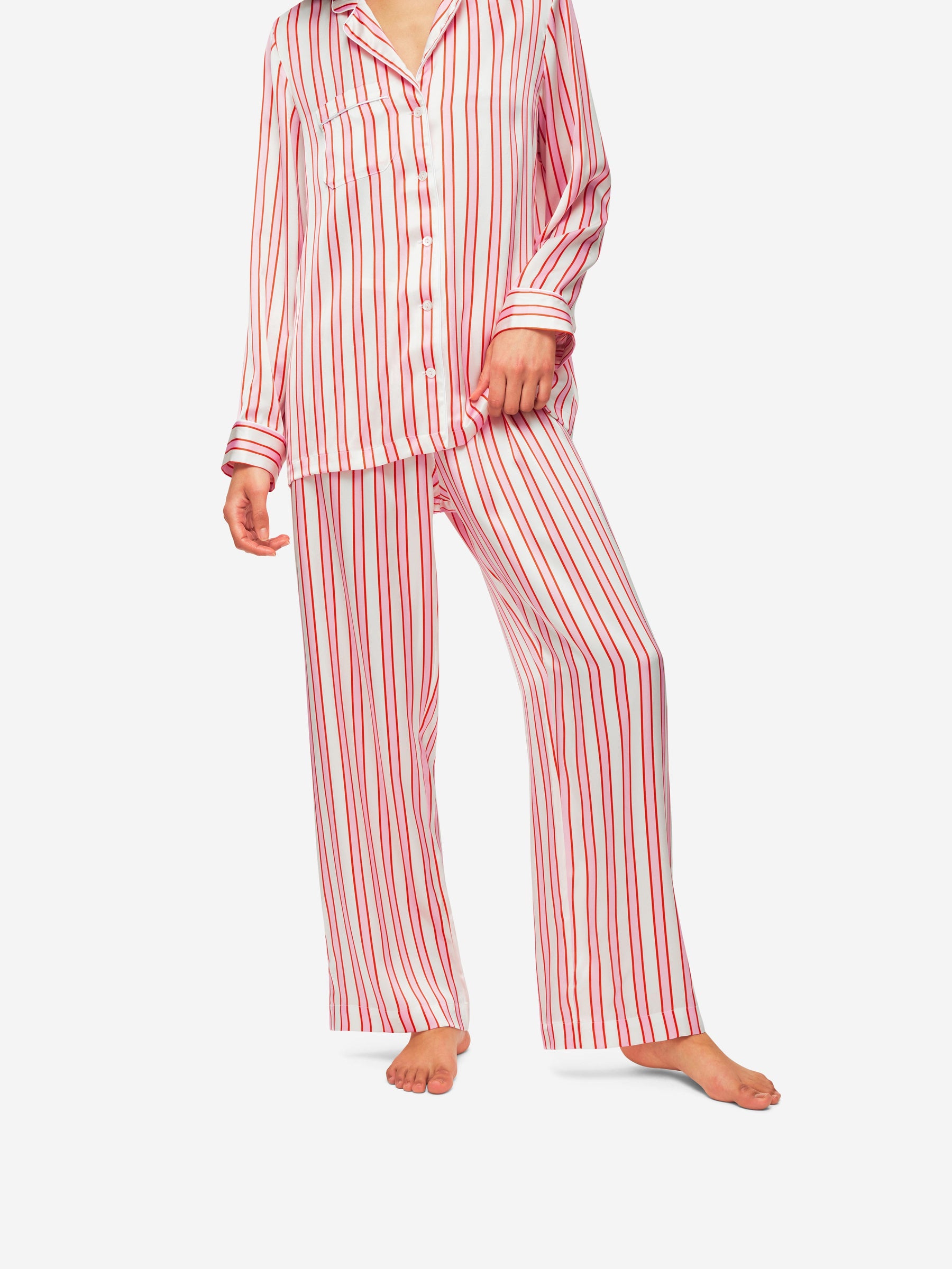 Women's Pyjamas Brindisi 81 Silk Satin Pink