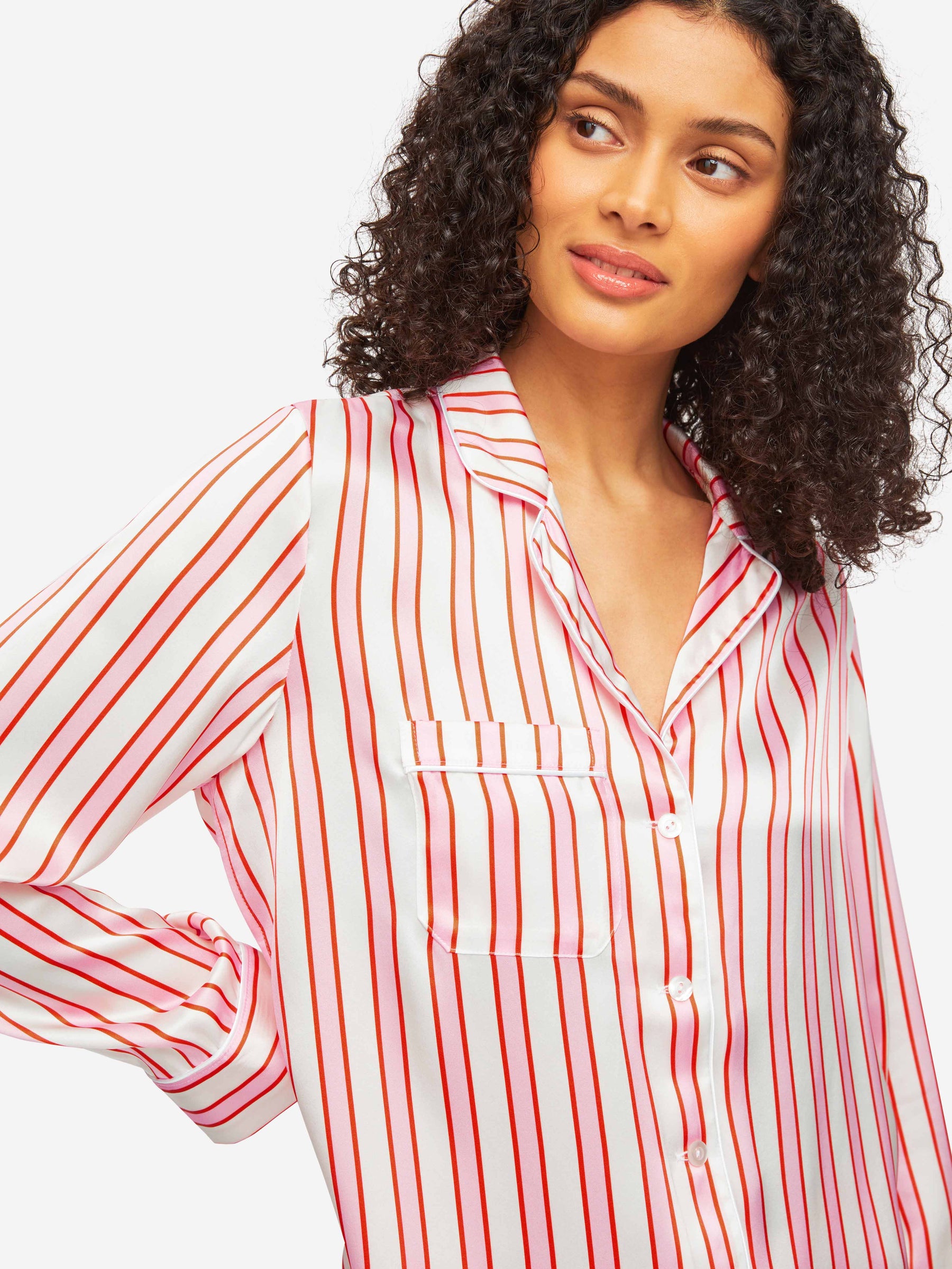 Women's Pyjamas Brindisi 81 Silk Satin Pink