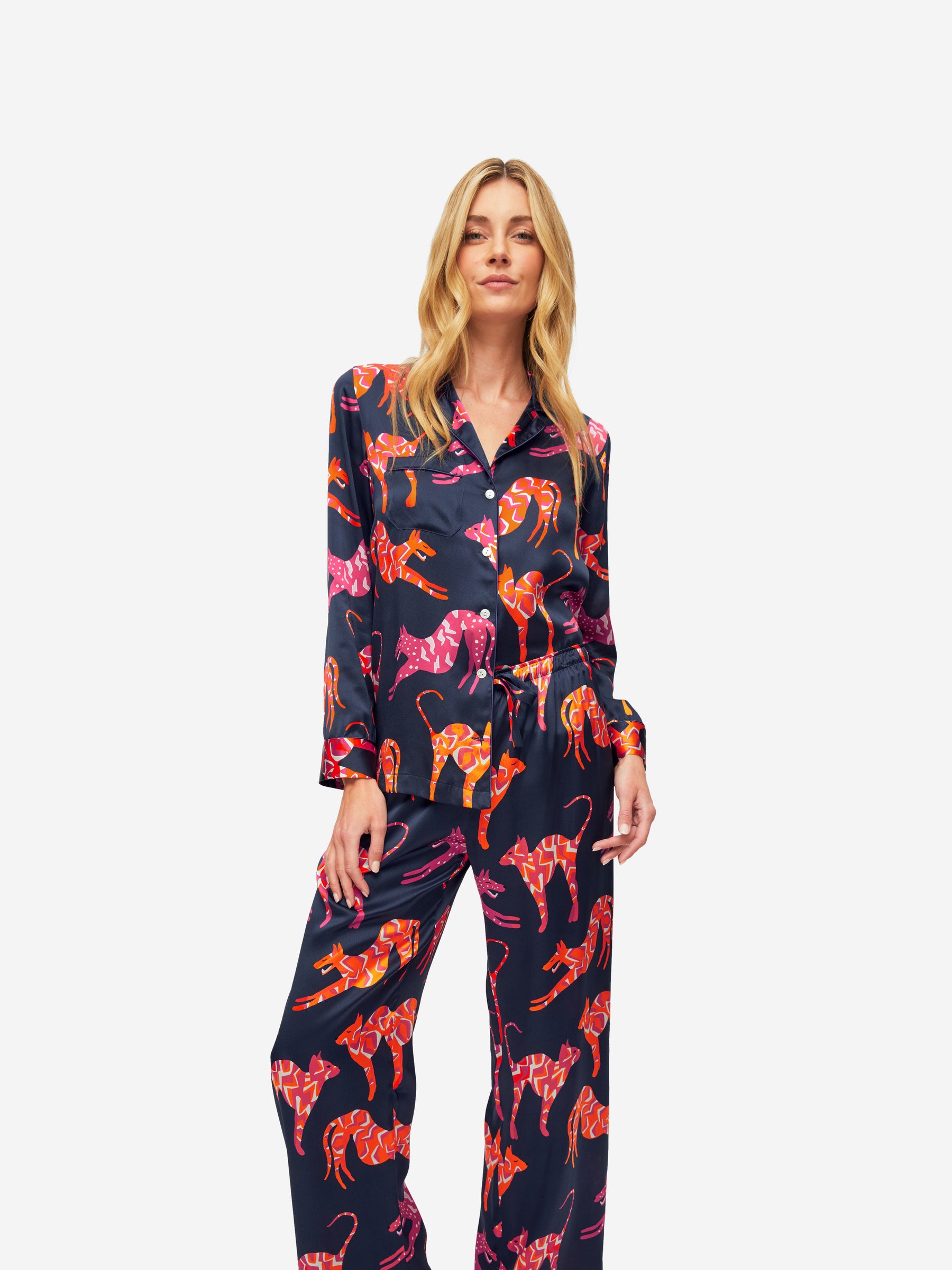 Women's Pyjamas Brindisi 83 Silk Satin Multi