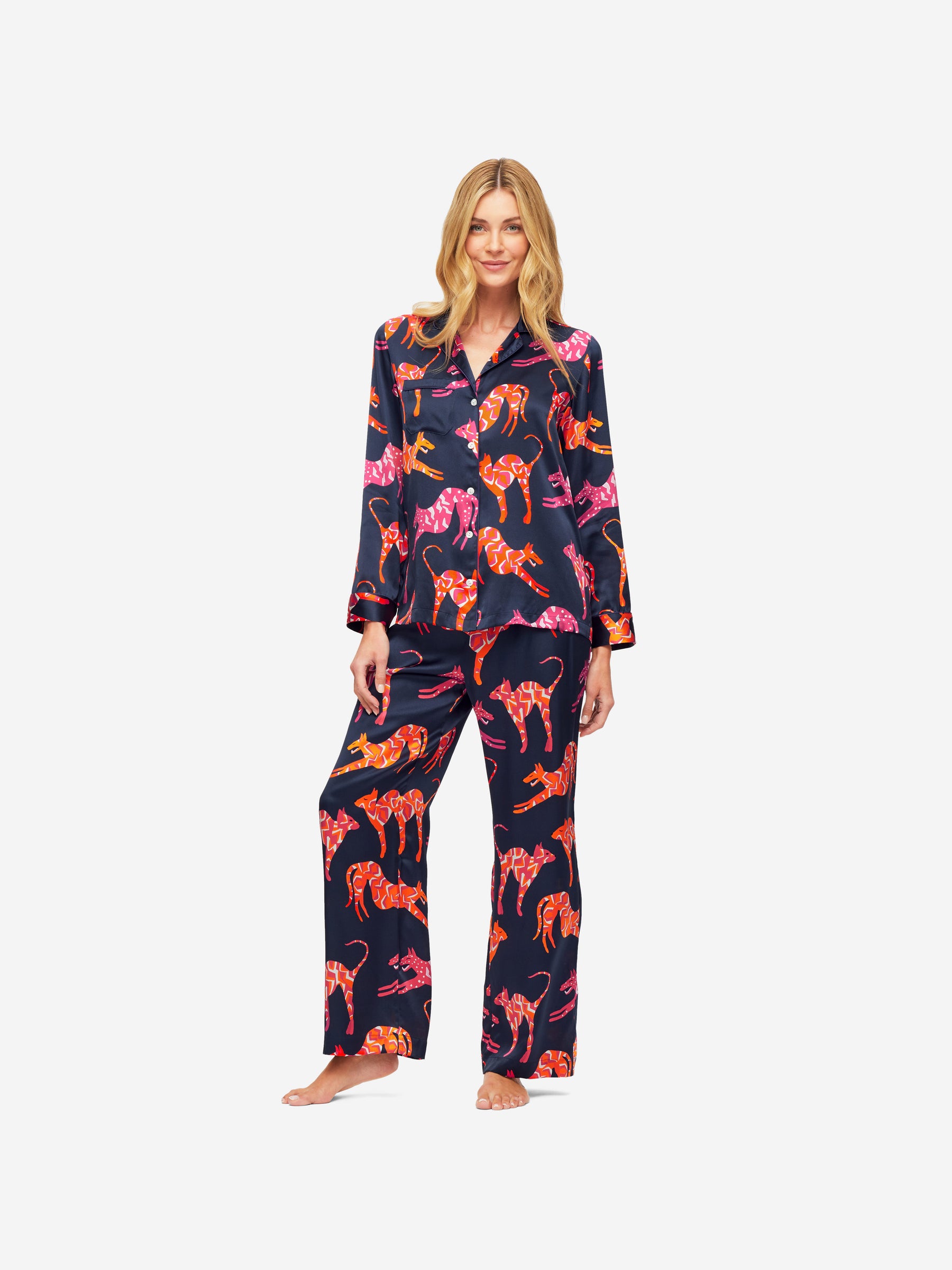 Women's Pyjamas Brindisi 83 Silk Satin Multi