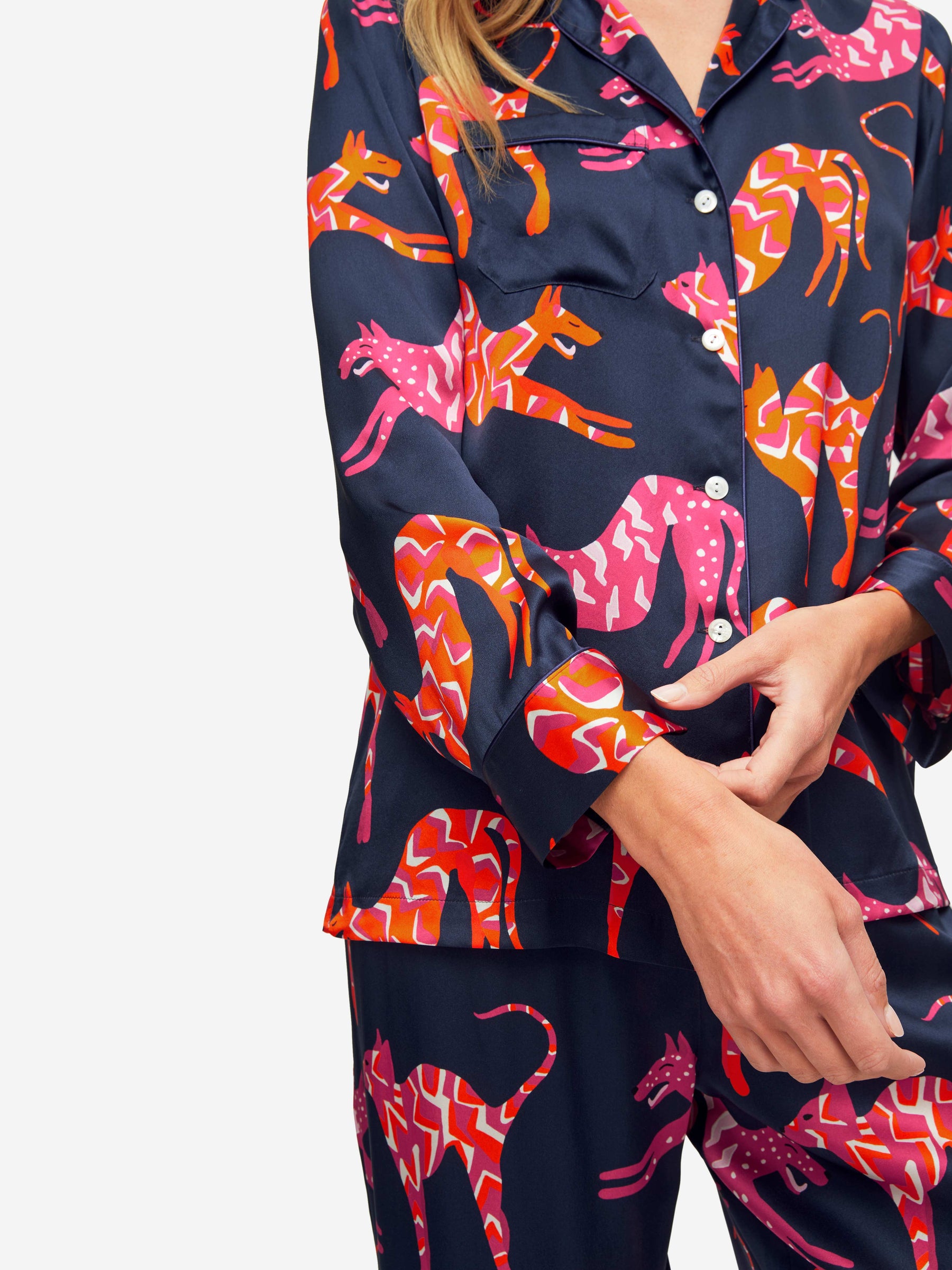 Women's Pyjamas Brindisi 83 Silk Satin Multi