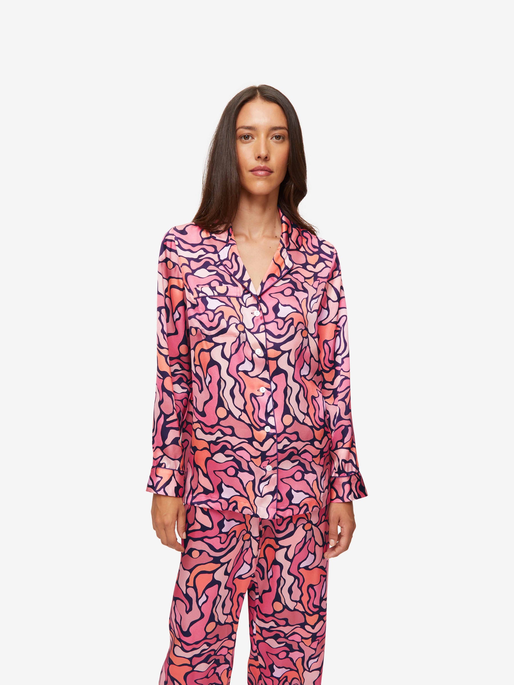 Women's Pyjamas Brindisi 85 Silk Satin Multi