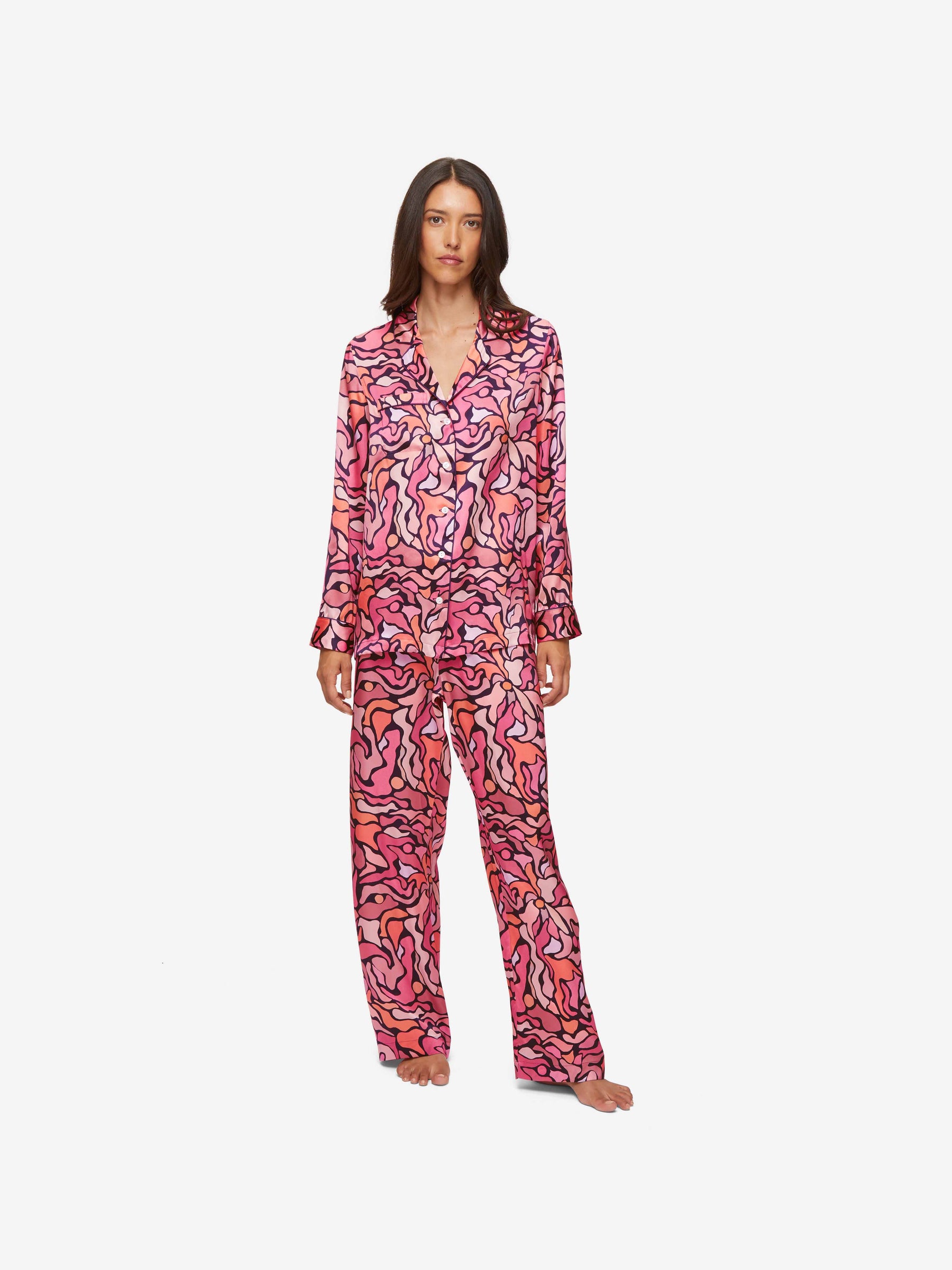 Women's Pyjamas Brindisi 85 Silk Satin Multi