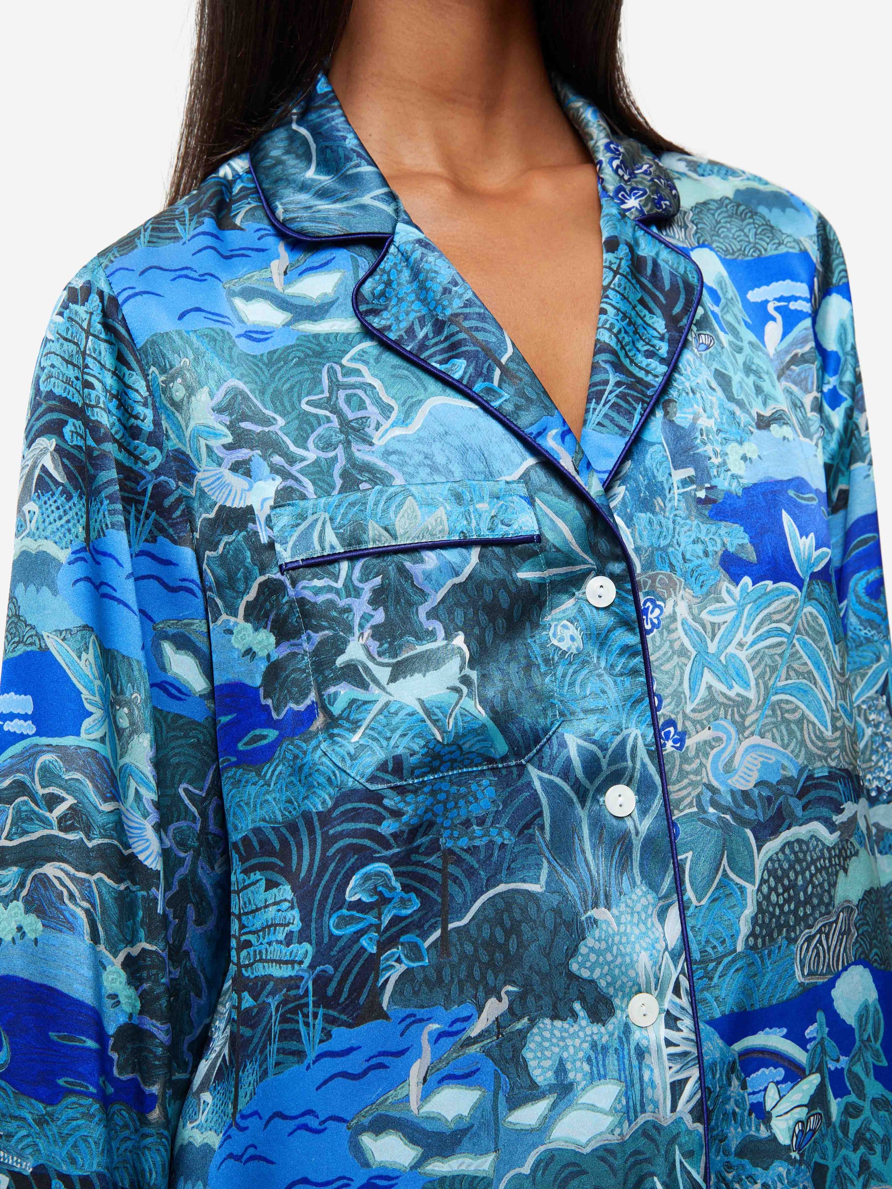 Women's Pyjamas Brindisi 86 Silk Satin Multi