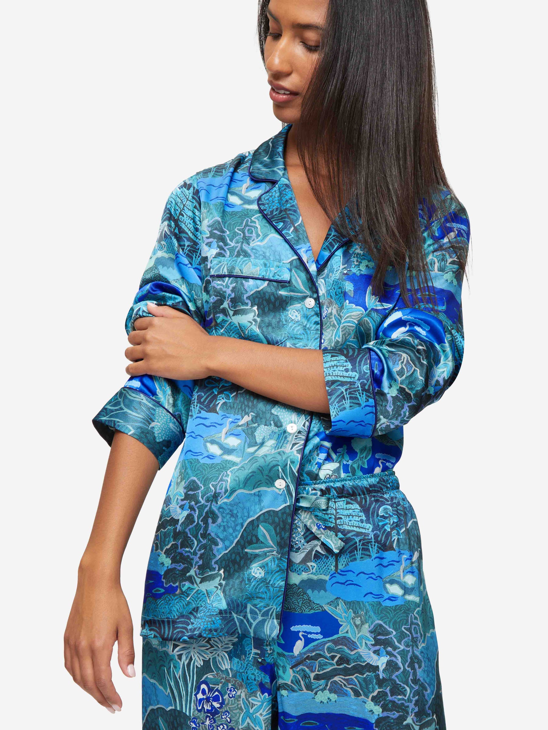 Women's Pyjamas Brindisi 86 Silk Satin Multi