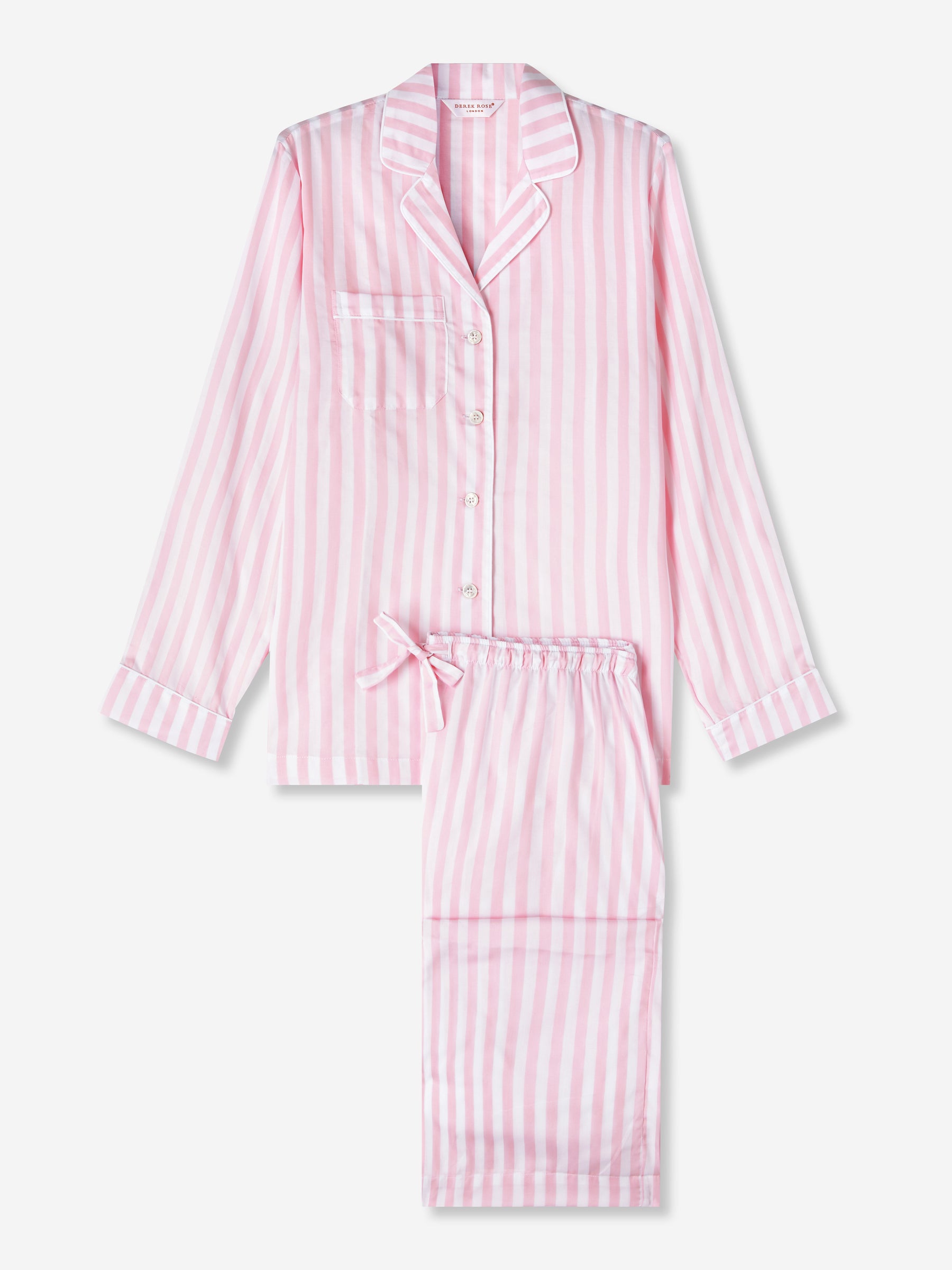 Women's Pyjamas Capri 20 Cotton Pink