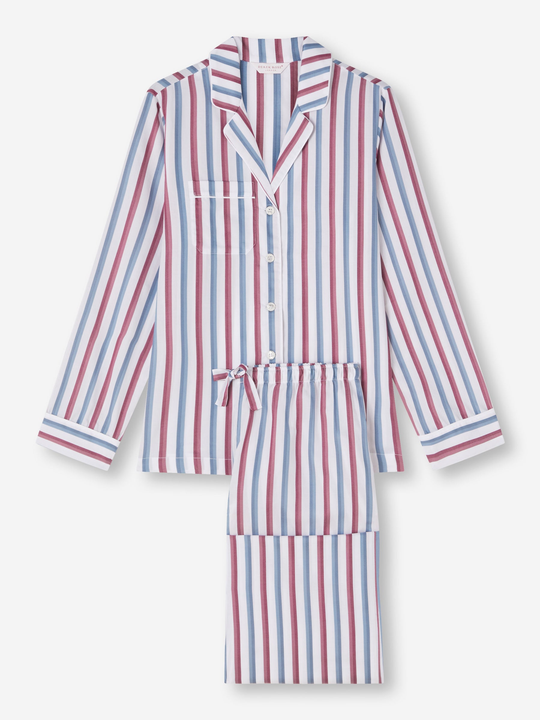 Women's Pyjamas Capri 22 Cotton Batiste Multi