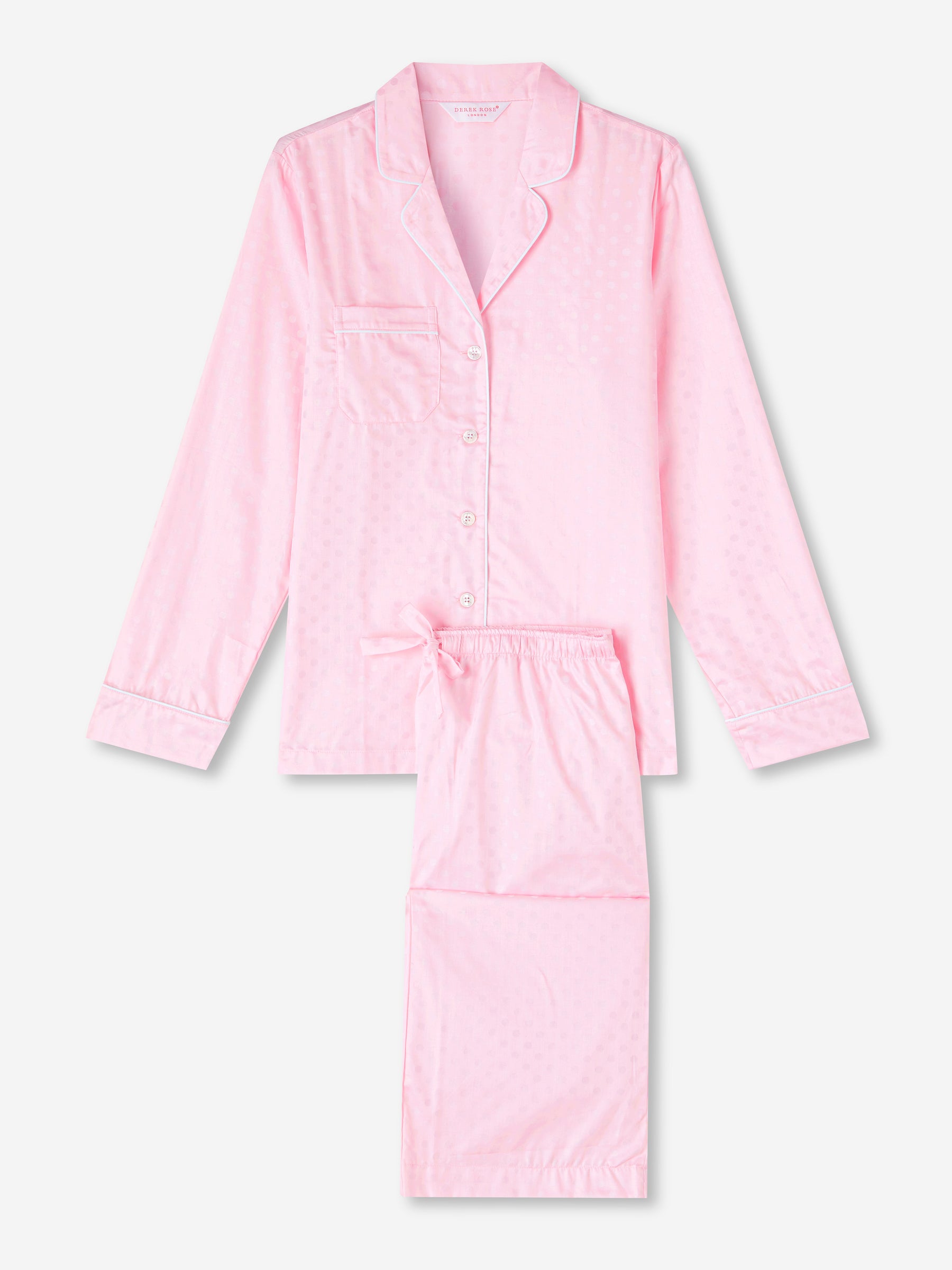 Women's Pyjamas Kate 7 Cotton Jacquard Pink