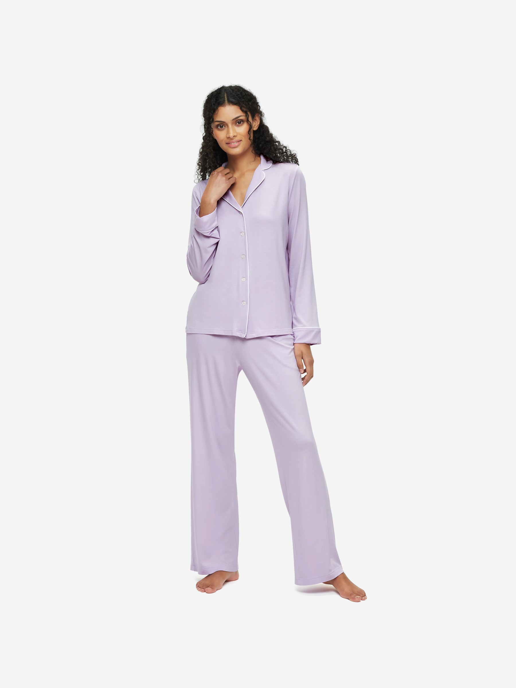 Women's Pyjamas Lara Micro Modal Stretch Lilac