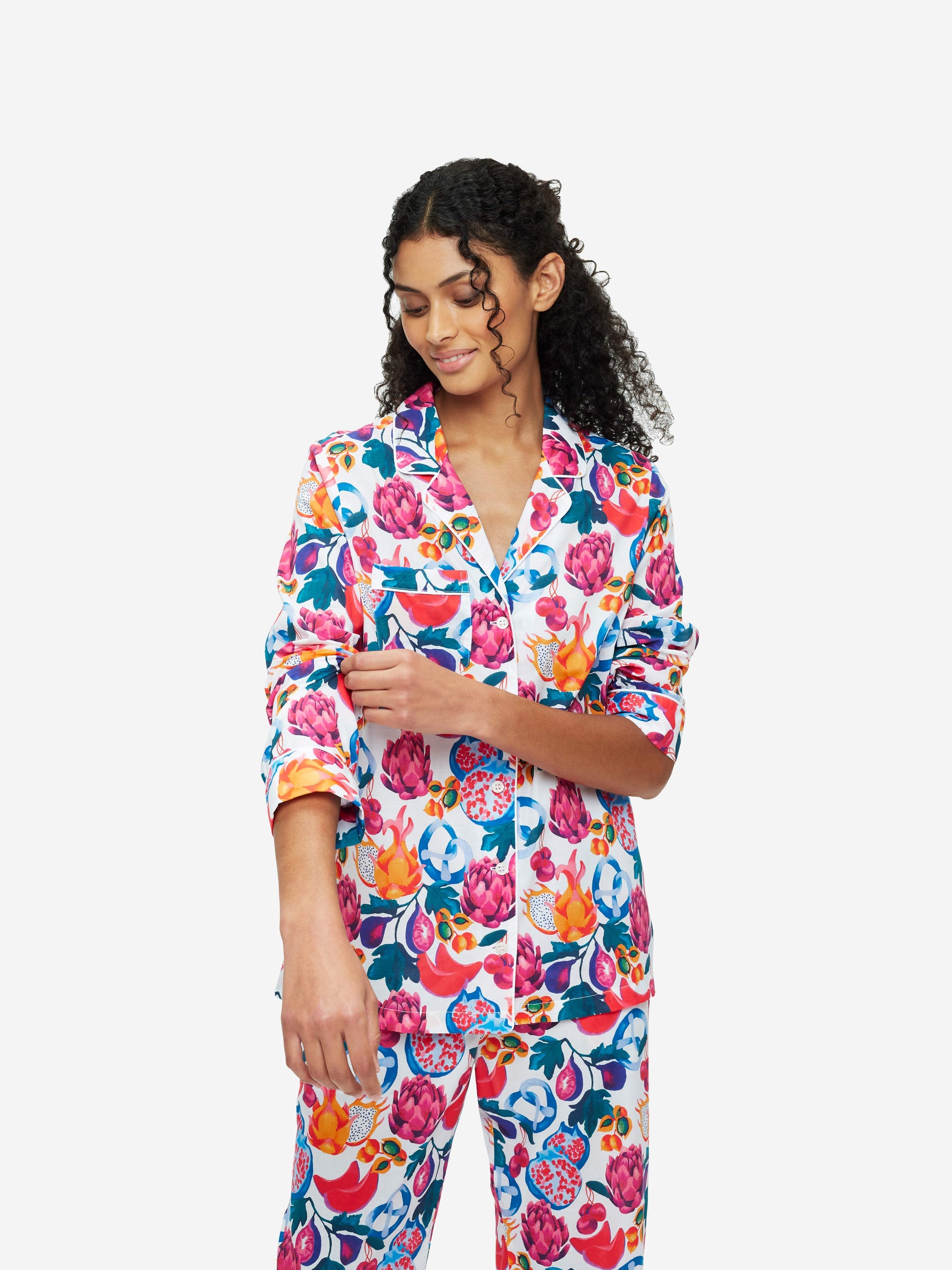 Women's Pyjamas Ledbury 50 Cotton Batiste White