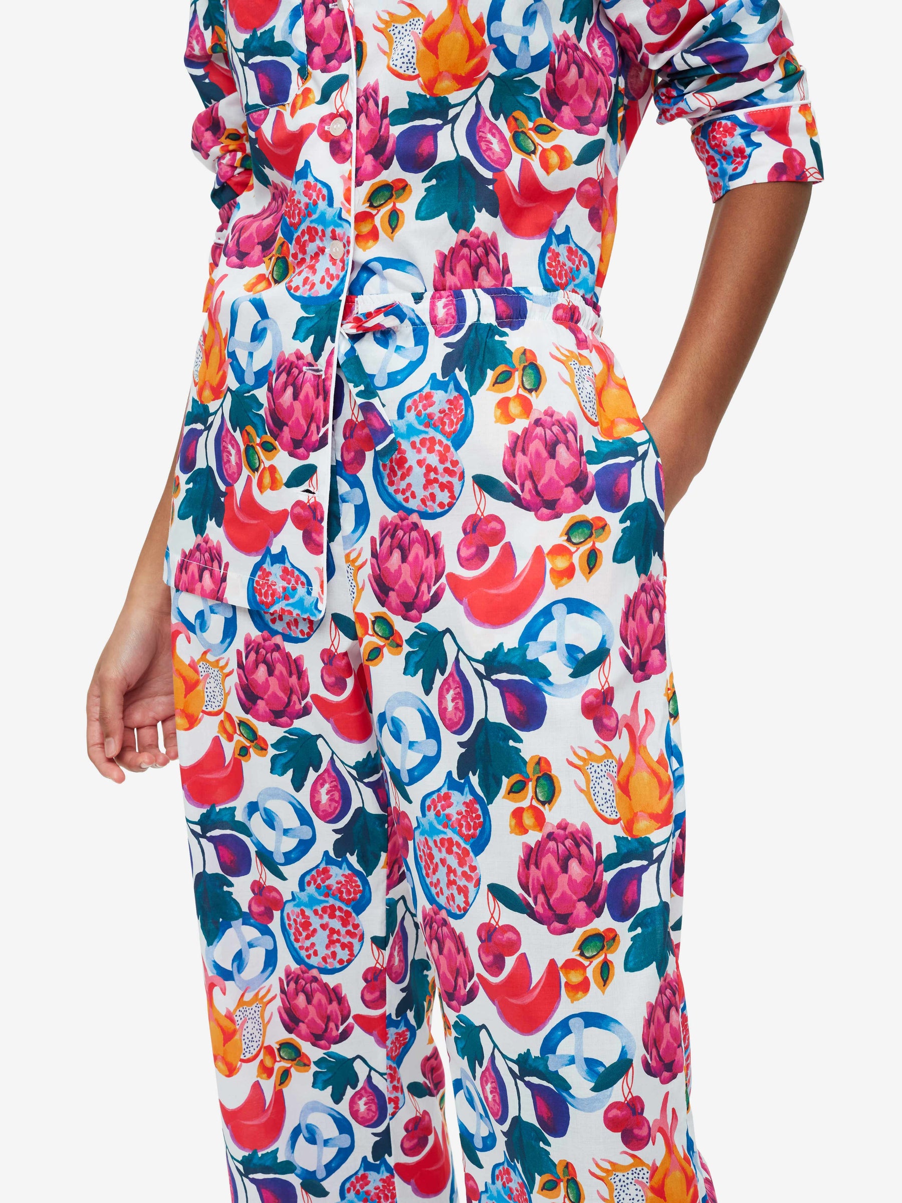 Women's Pyjamas Ledbury 50 Cotton Batiste White
