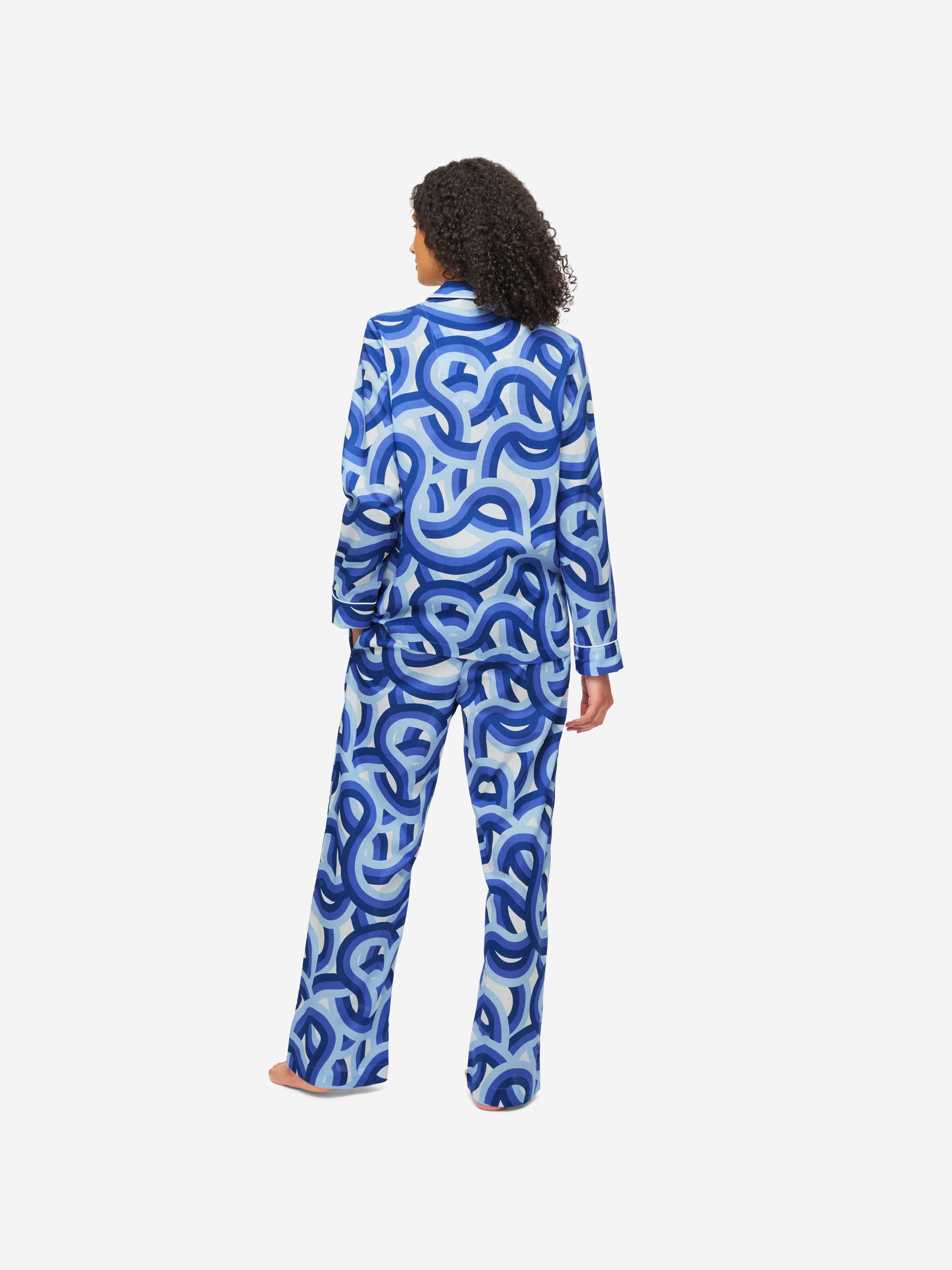 Women's Pyjamas Ledbury 51 Cotton Batiste Blue