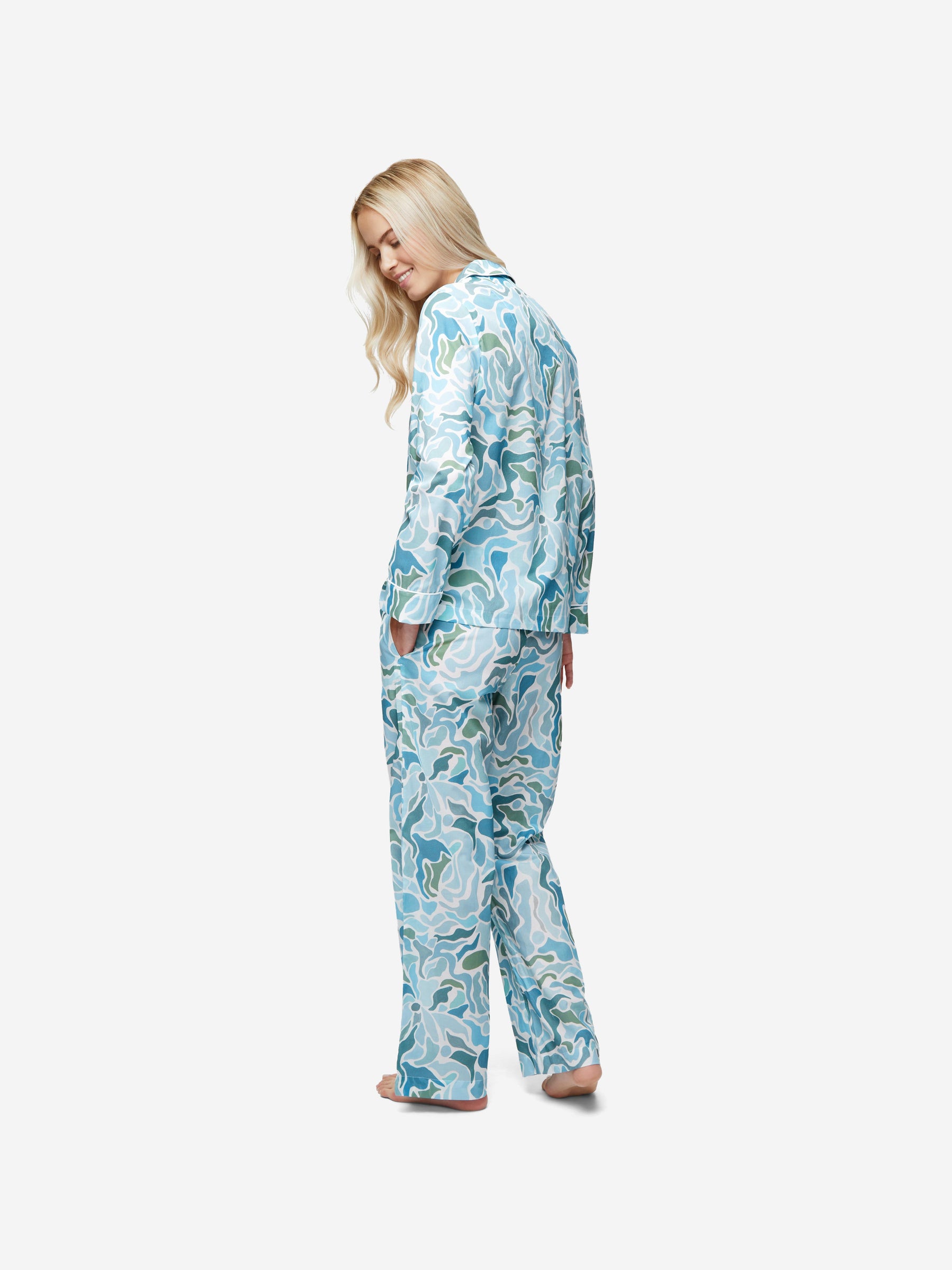Women's Pyjamas Ledbury 61 Cotton Batiste Green