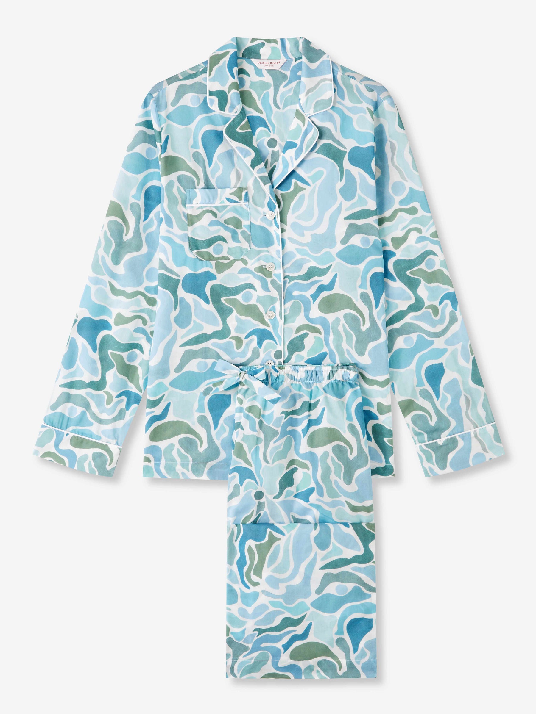 Women's Pyjamas Ledbury 61 Cotton Batiste Green