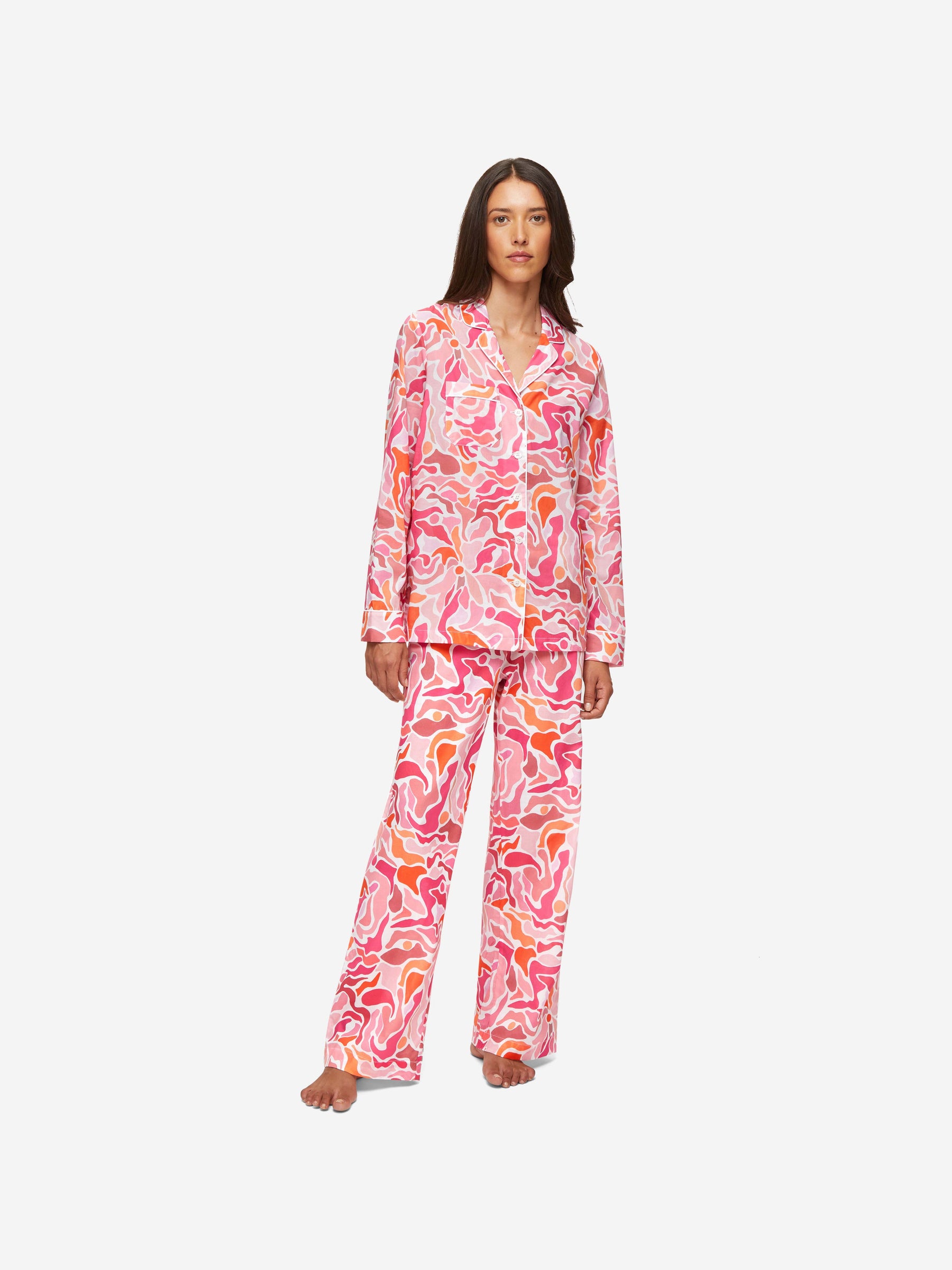 Women's Pyjamas Ledbury 61 Cotton Batiste Pink