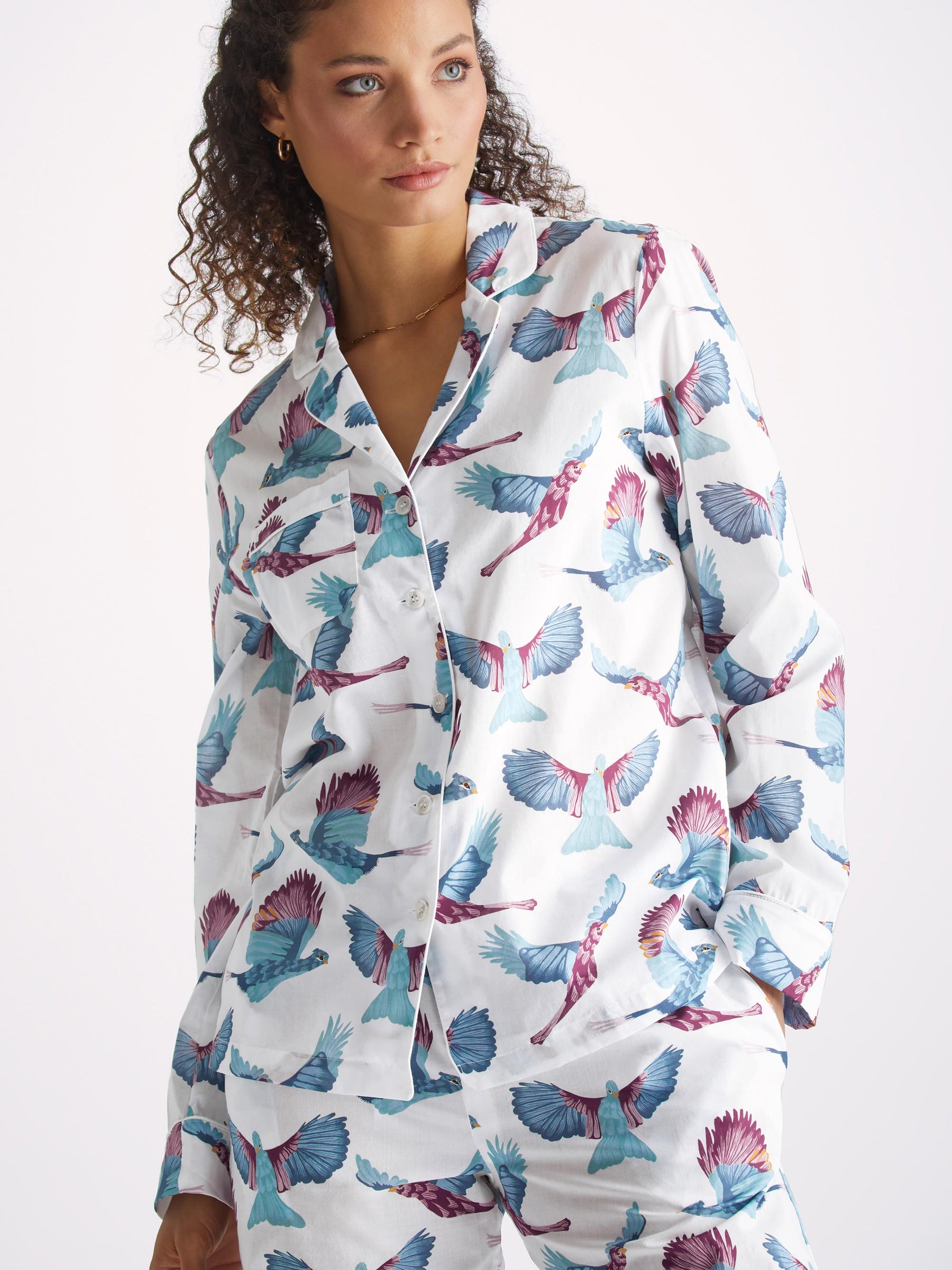 Women's Pyjamas Ledbury 63 Cotton Batiste White
