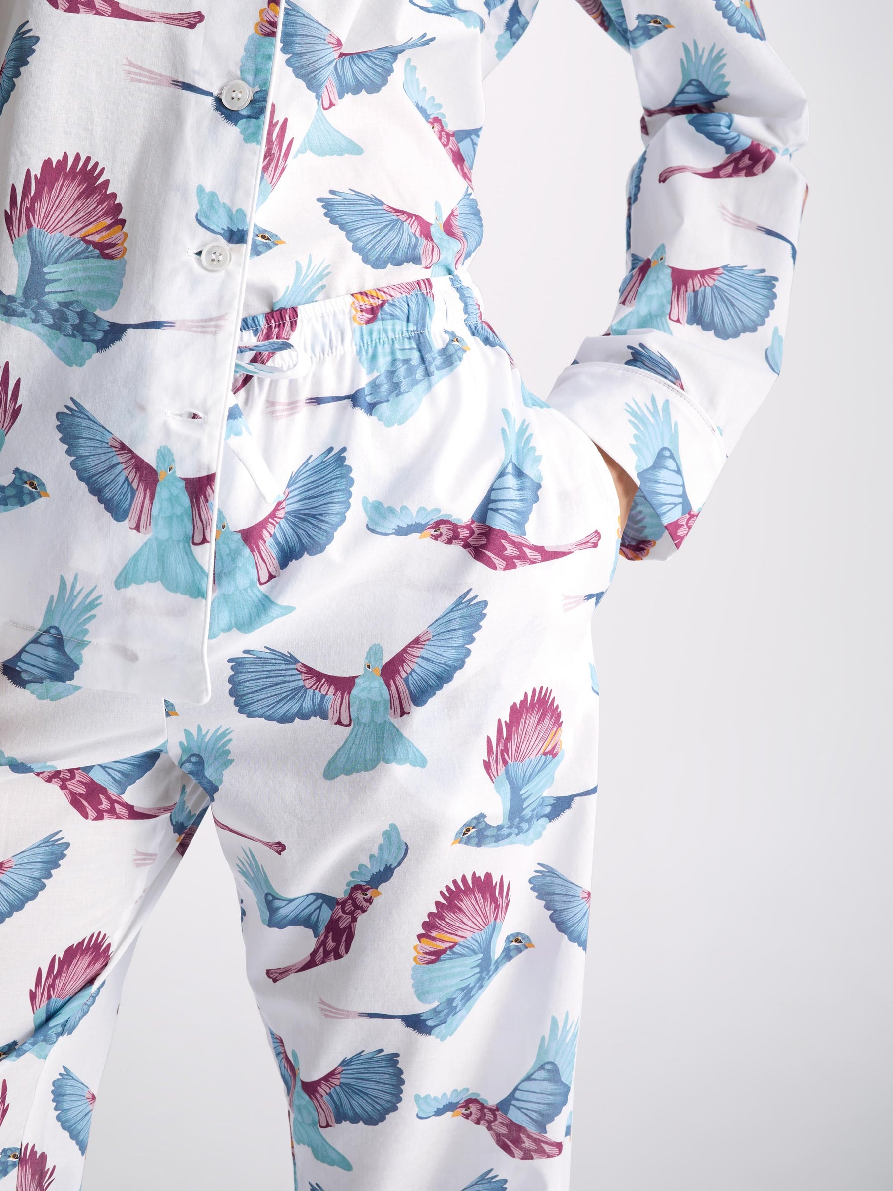 Women's Pyjamas Ledbury 63 Cotton Batiste White