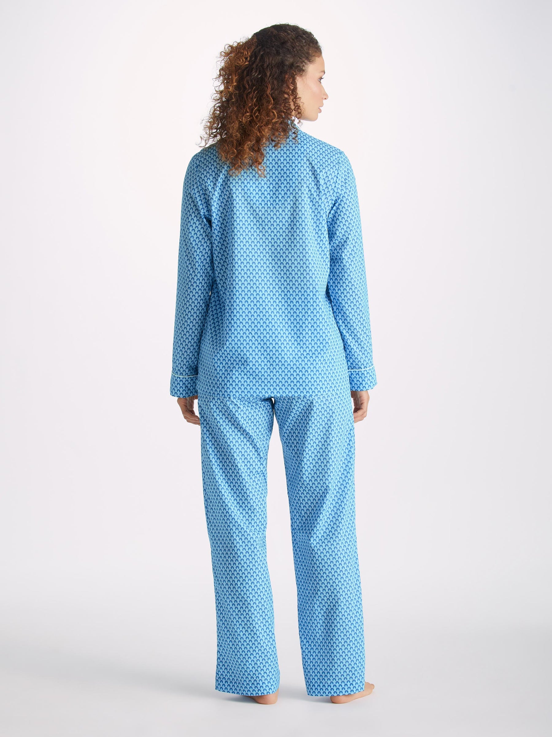Women's Pyjamas Ledbury 65 Cotton Batiste Blue