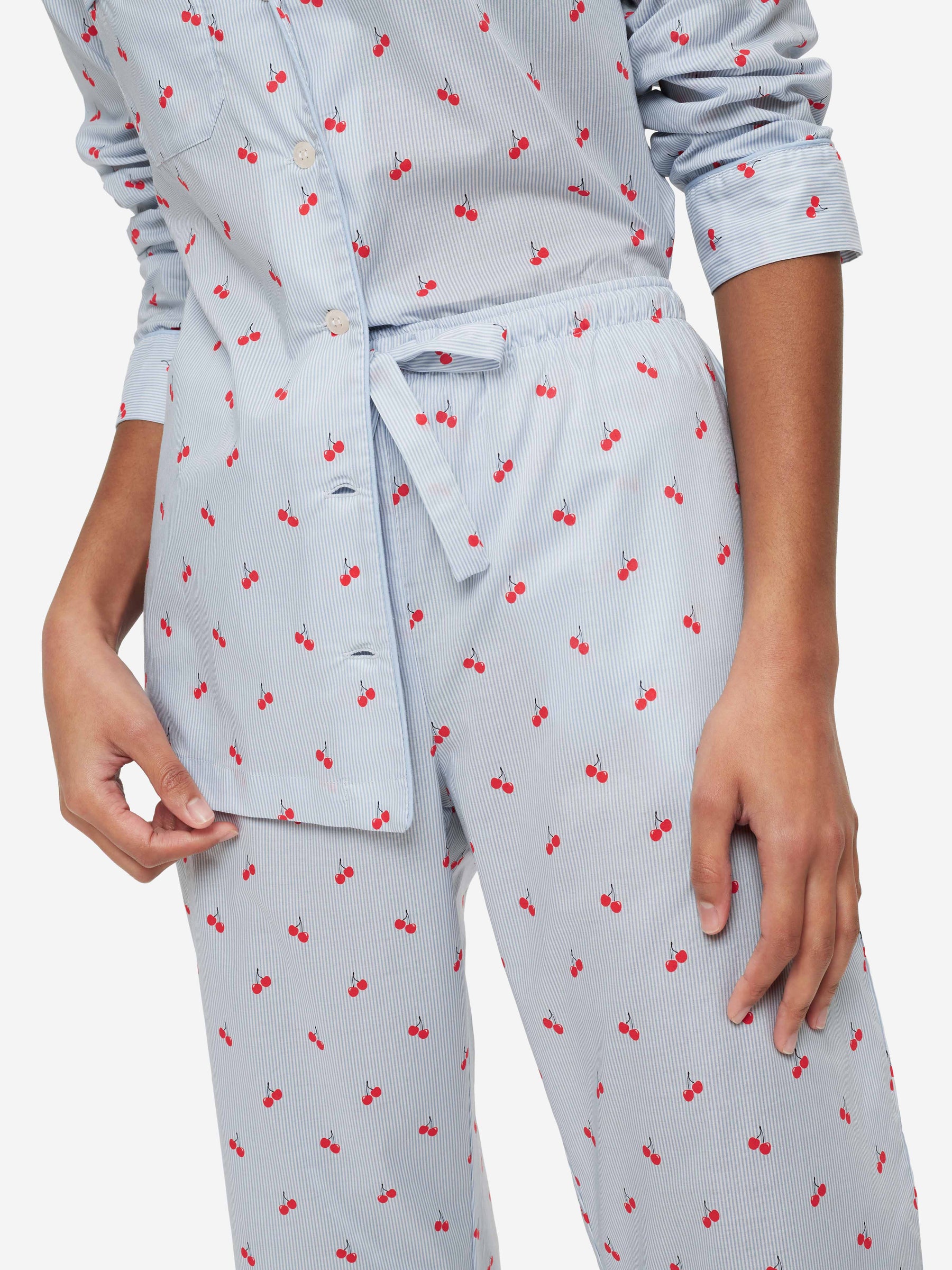 Women's Pyjamas Nelson 84 Cotton Batiste Blue