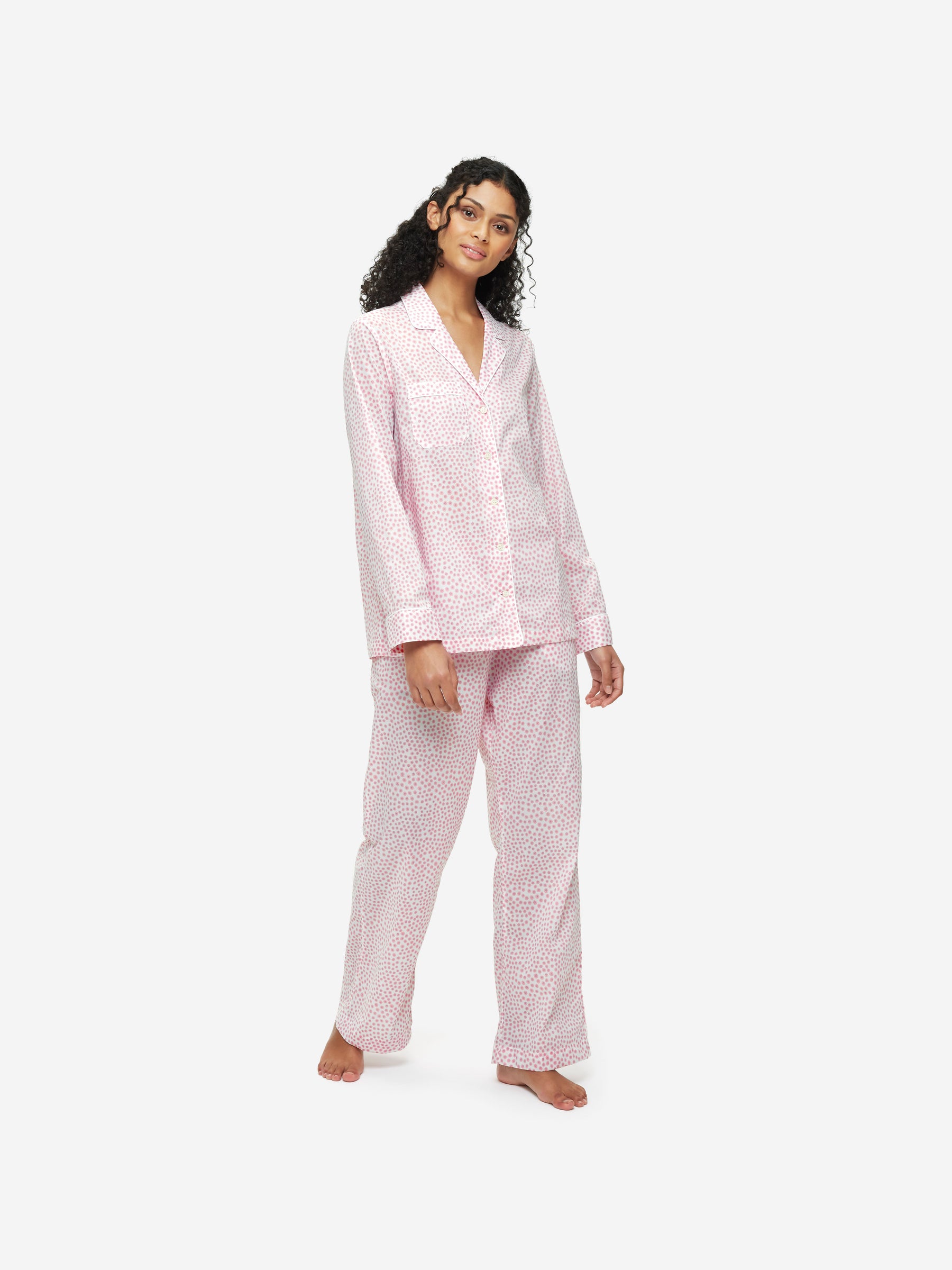 Women's Pyjamas Nelson 88 Cotton Batiste White