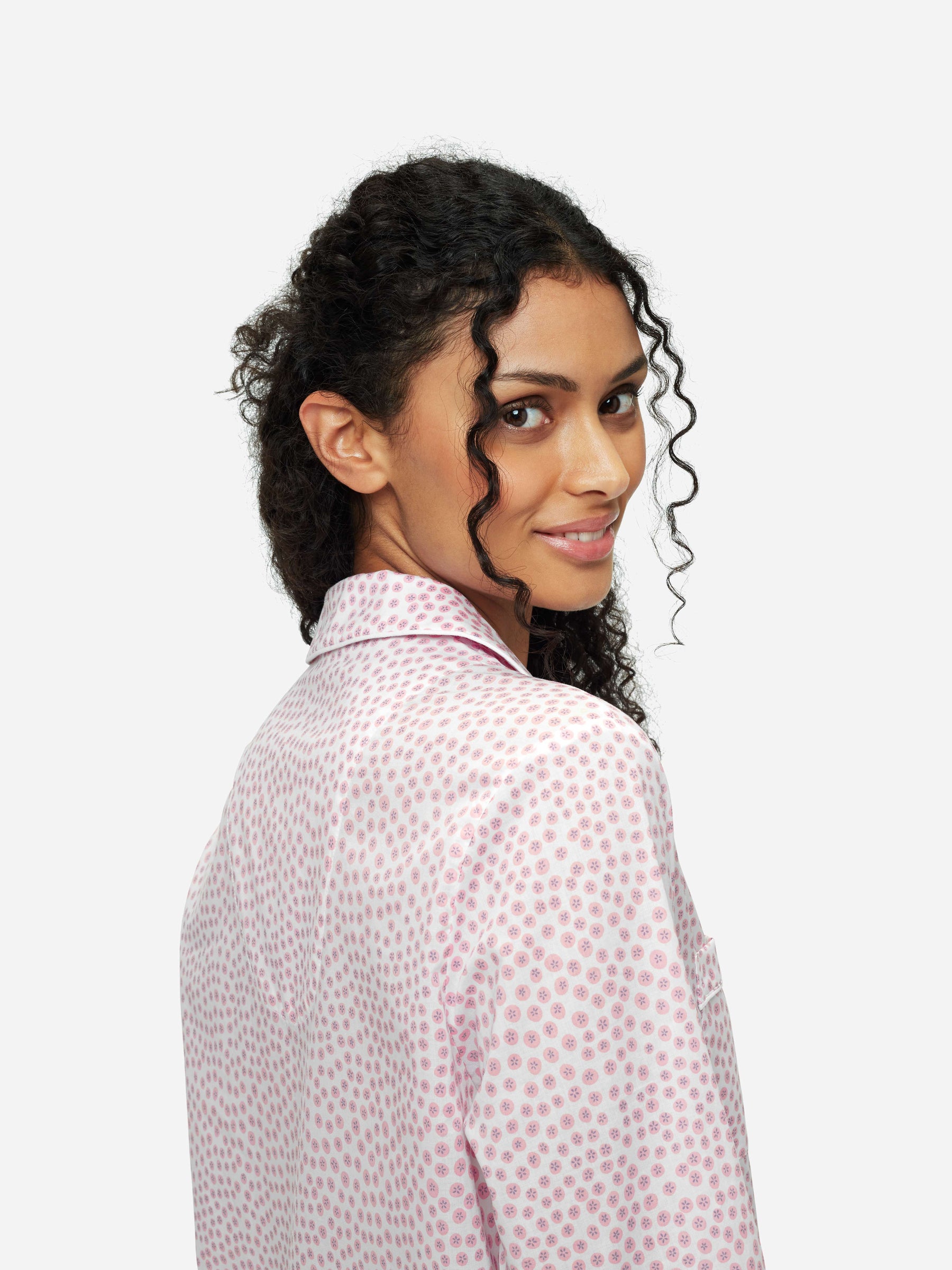 Women's Pyjamas Nelson 88 Cotton Batiste White
