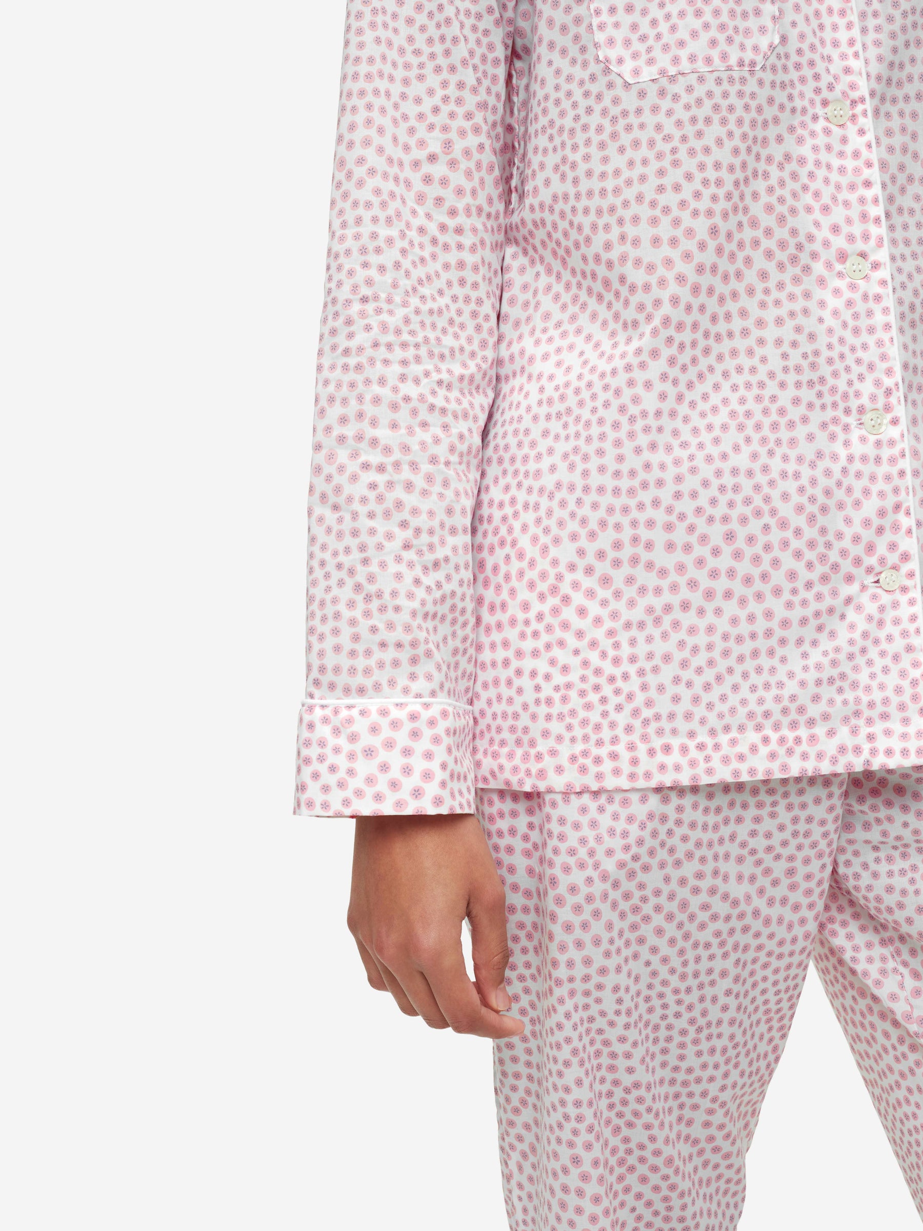 Women's Pyjamas Nelson 88 Cotton Batiste White
