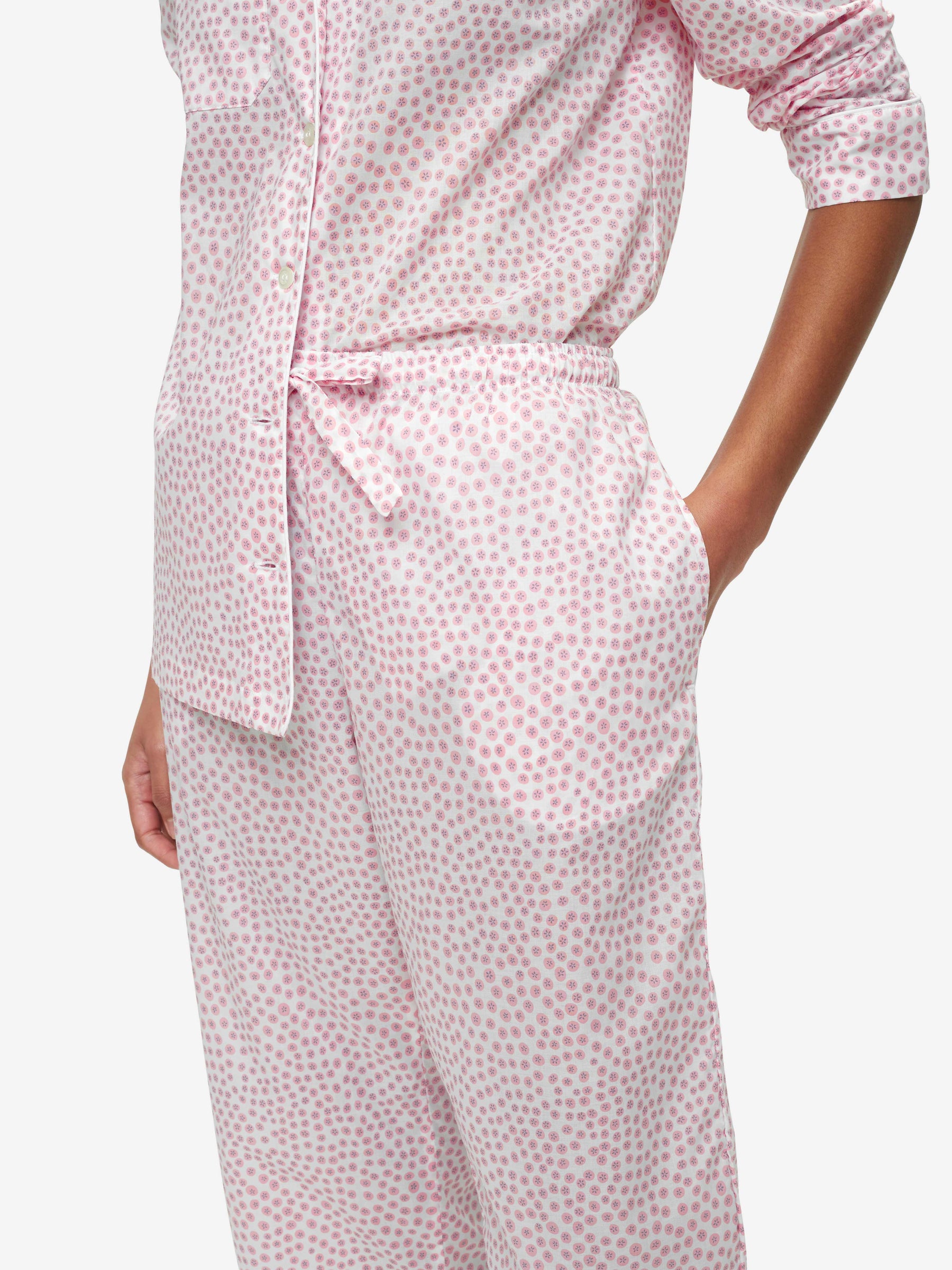 Women's Pyjamas Nelson 88 Cotton Batiste White