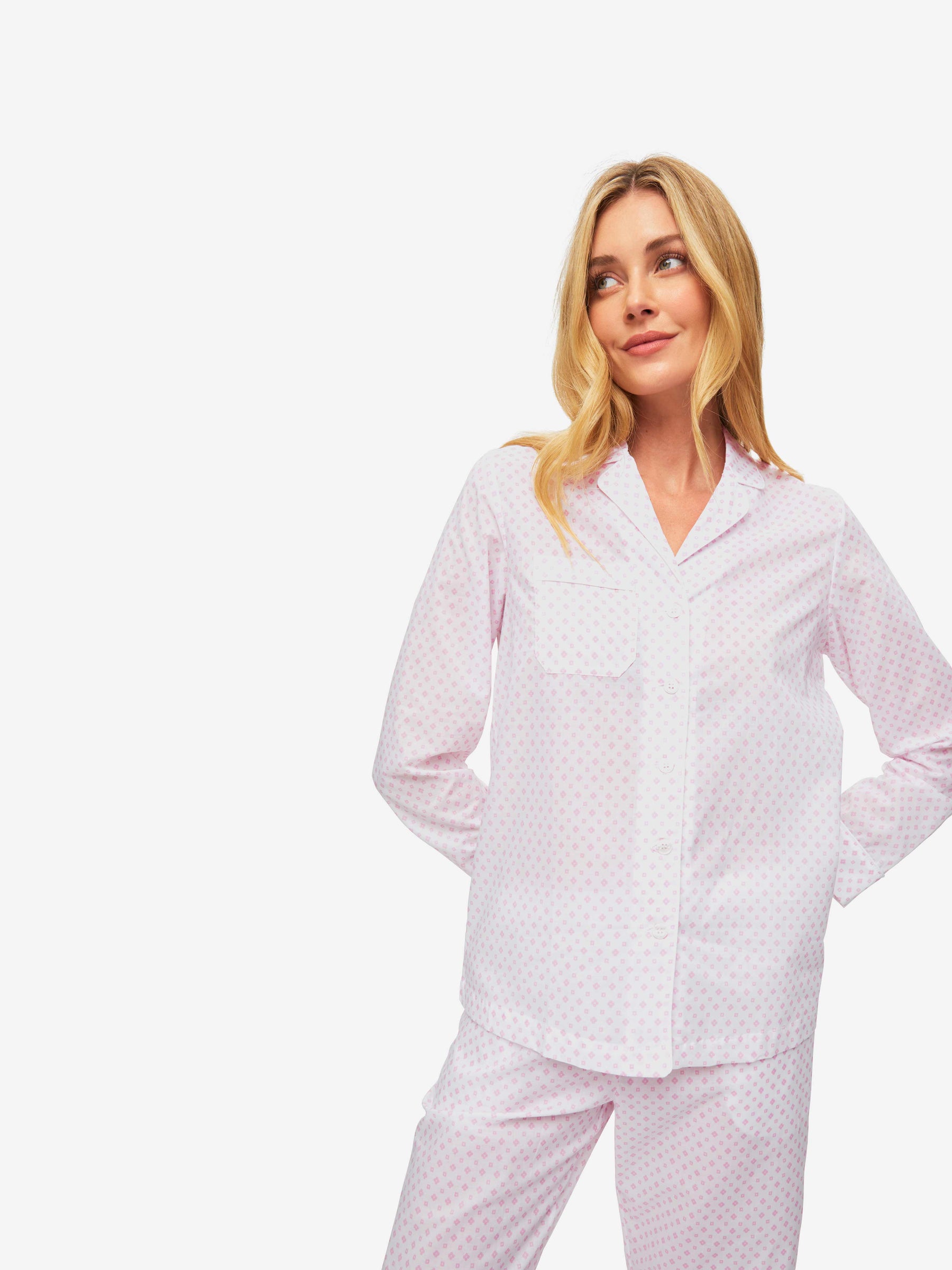 Women's Pyjamas Nelson 92 Cotton Batiste Pink