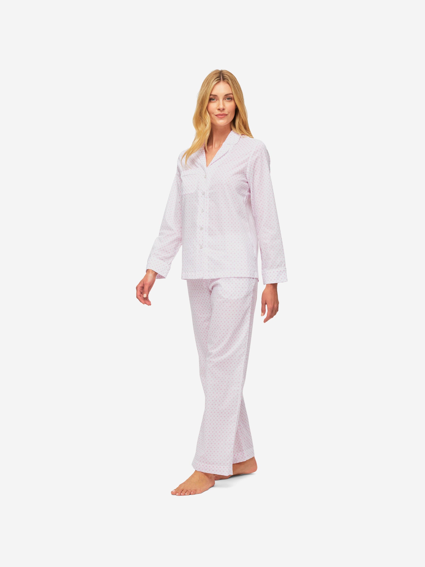 Women's Pyjamas Nelson 92 Cotton Batiste Pink