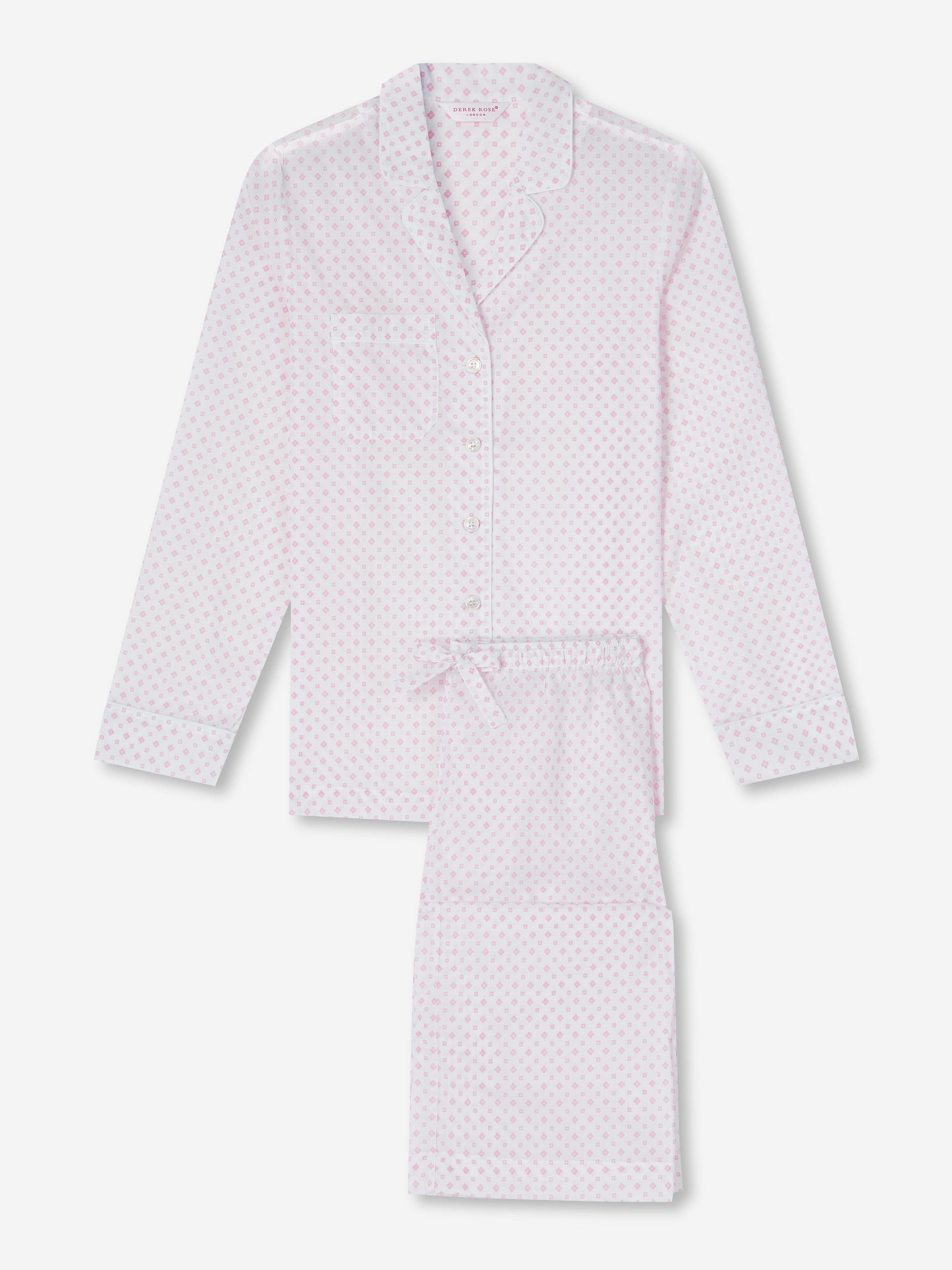 Women's Pyjamas Nelson 92 Cotton Batiste Pink