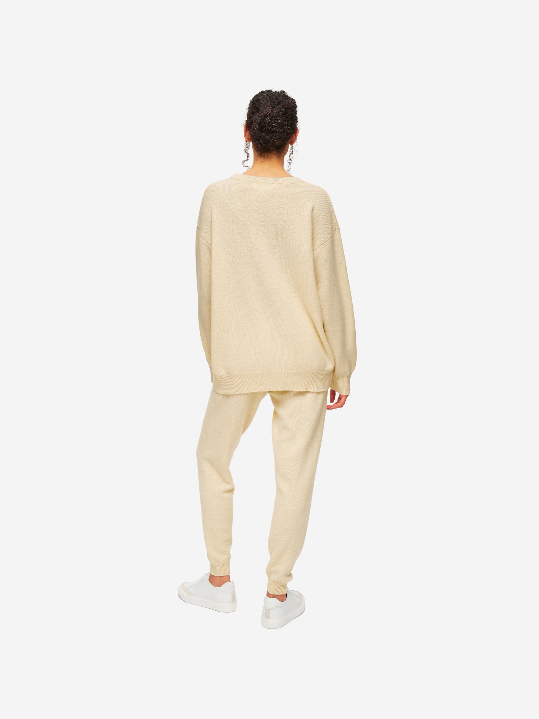 Women's Relaxed Sweater Daphne Cashmere Beige
