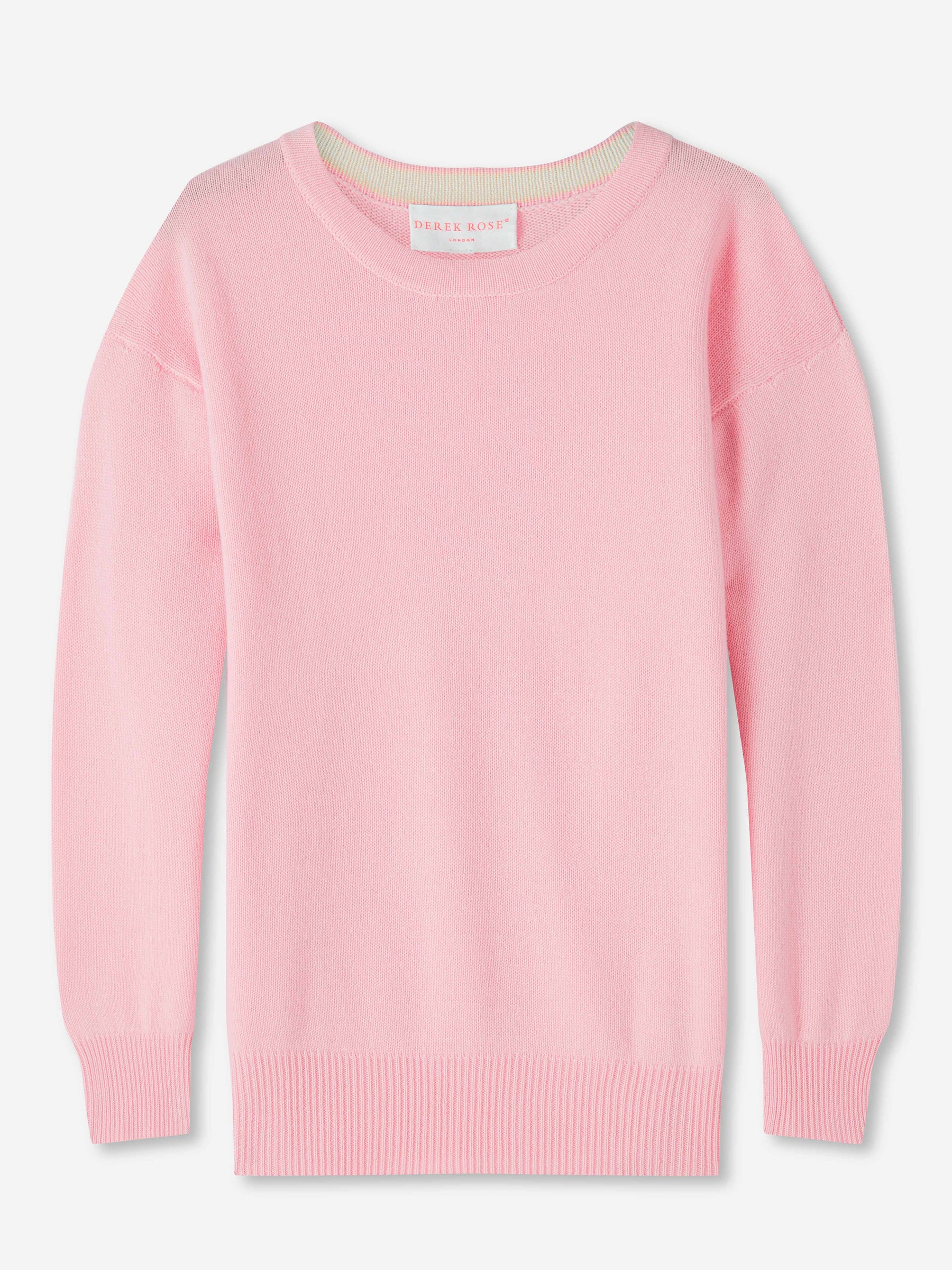 Women's Relaxed Sweater Daphne Cashmere Pink