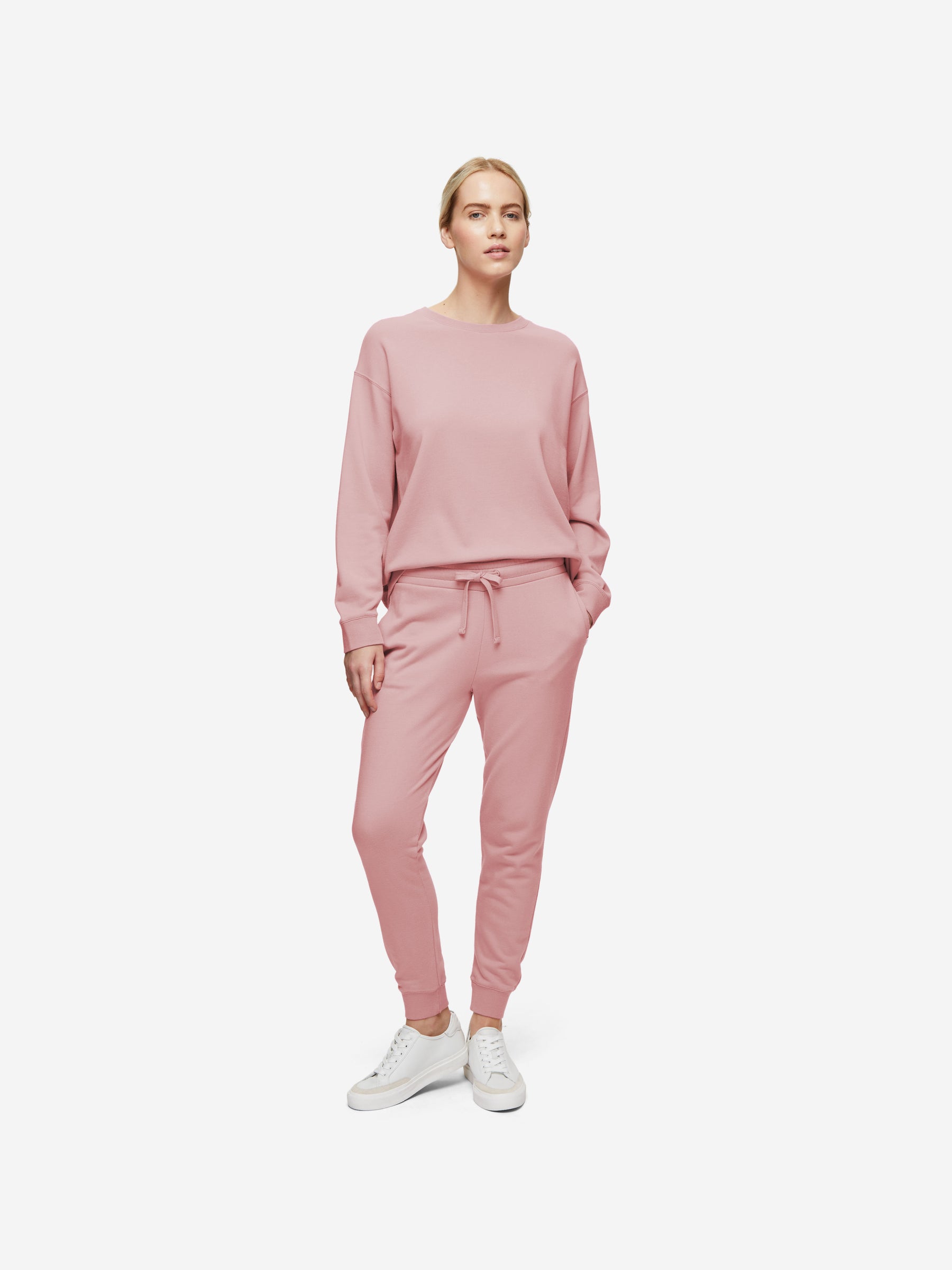 Women's Sweatpants Quinn Cotton Modal Rose Pink