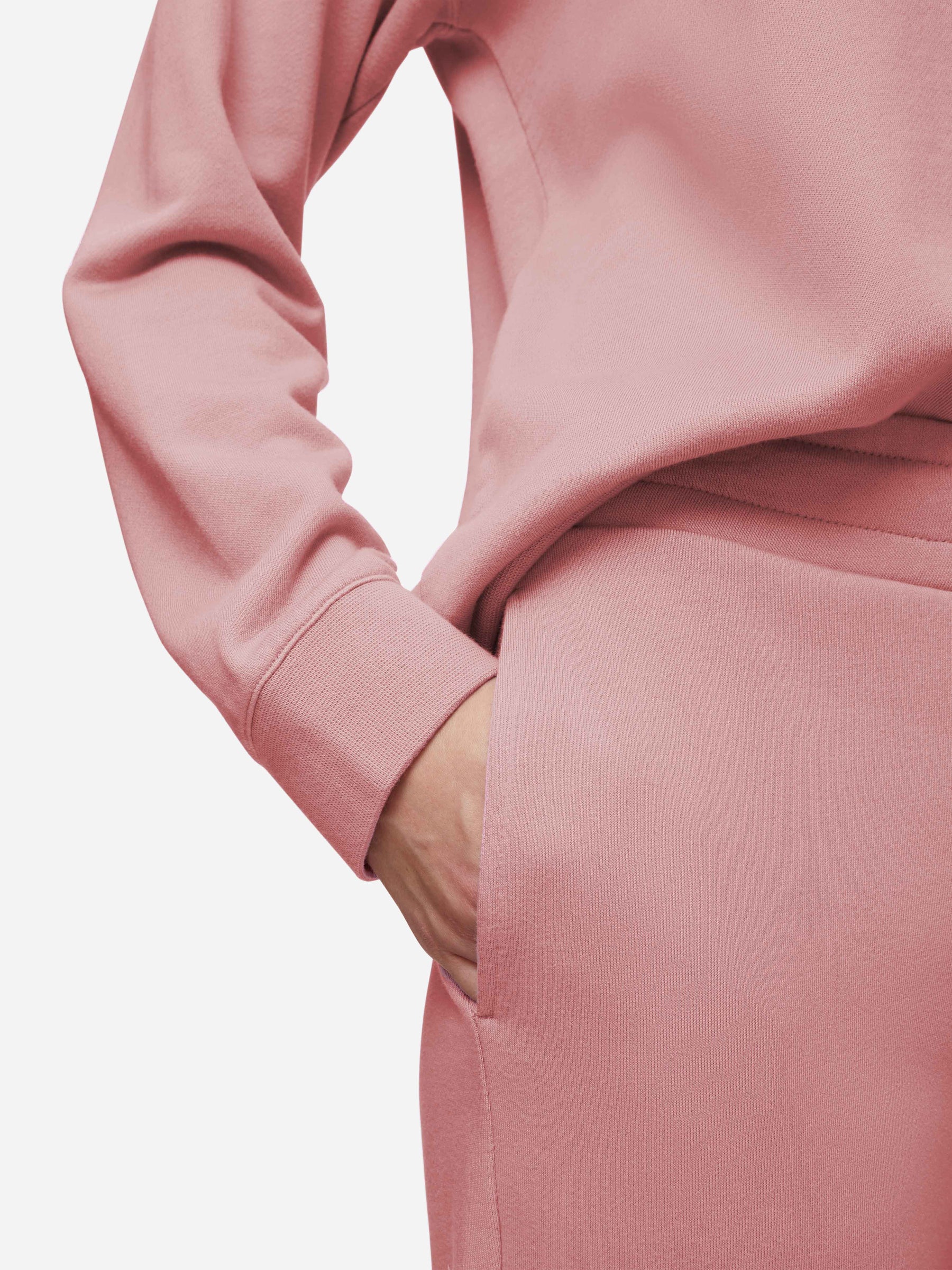 Women's Sweatpants Quinn Cotton Modal Rose Pink