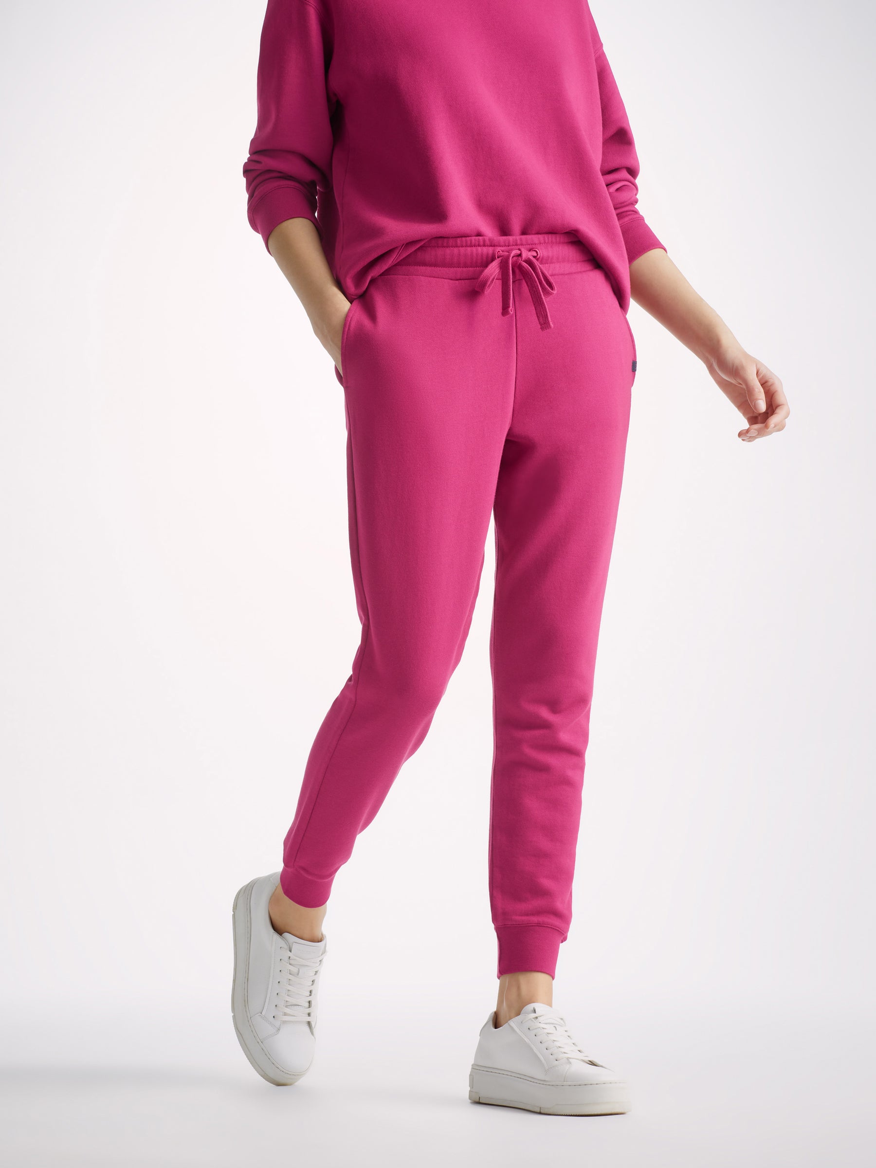 Women's Sweatpants Quinn Cotton Modal Stretch Berry