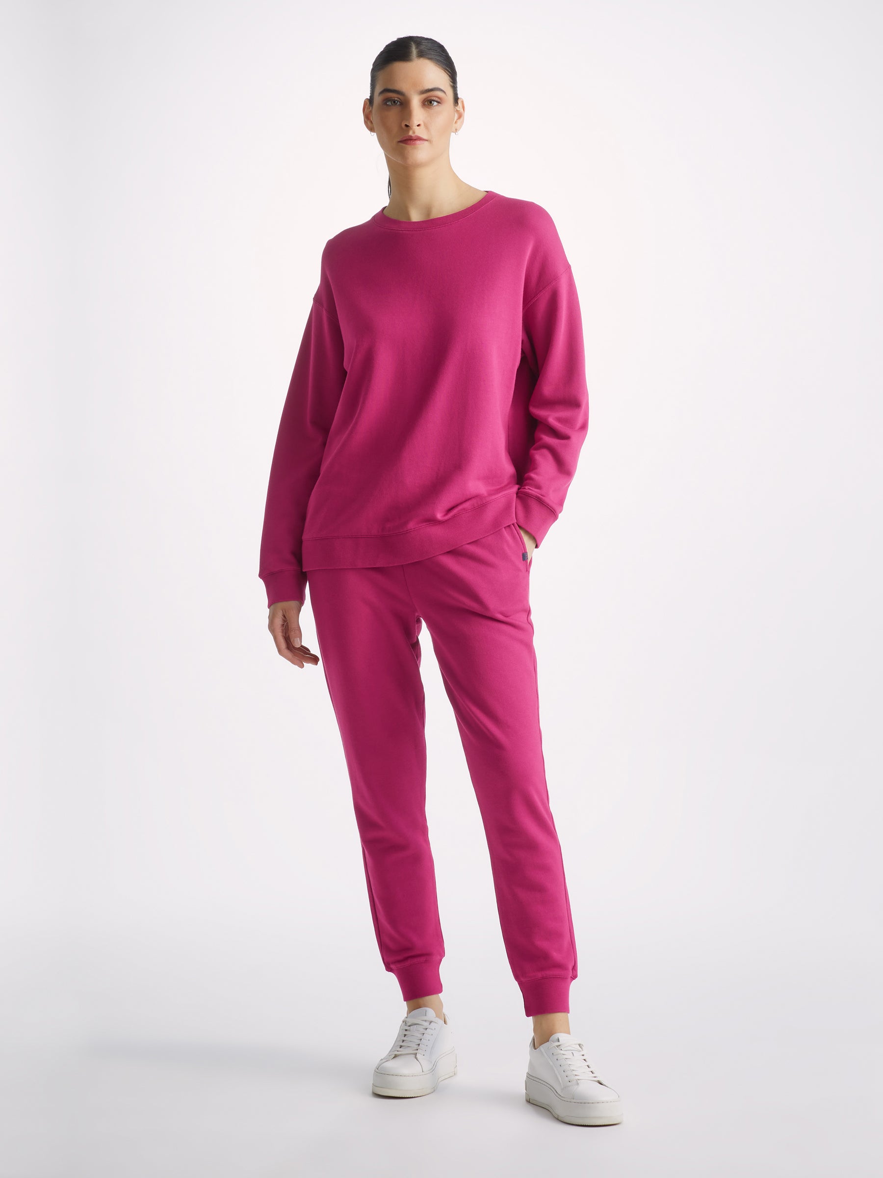 Women's Sweatpants Quinn Cotton Modal Stretch Berry