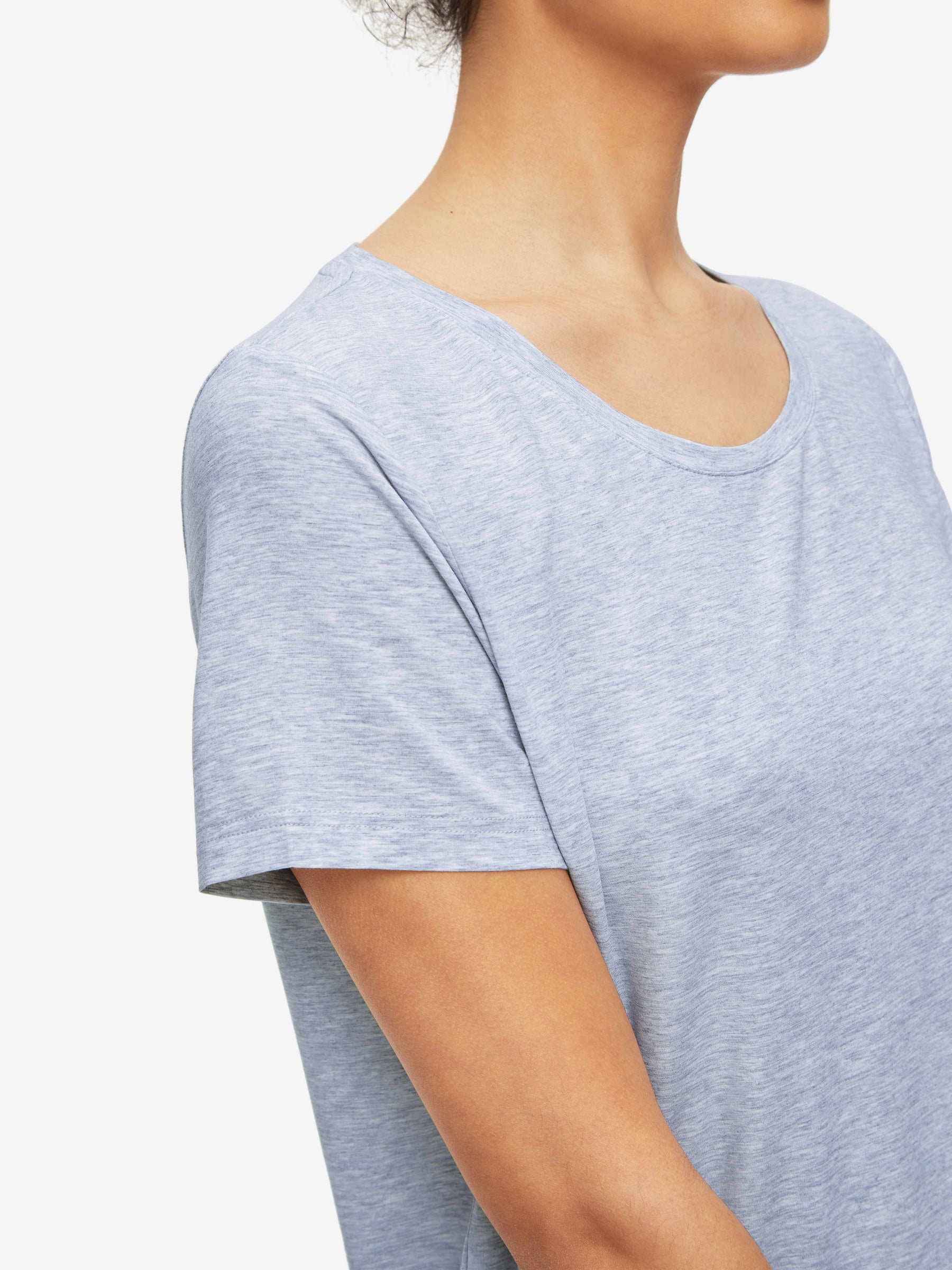 Women's T-Shirt Ethan Micro Modal Stretch Blue