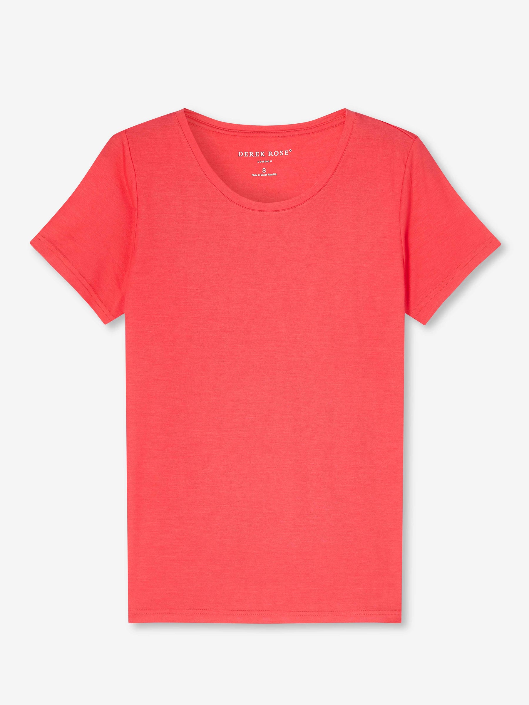 Women's T-Shirt Lara Micro Modal Stretch Watermelon Pink