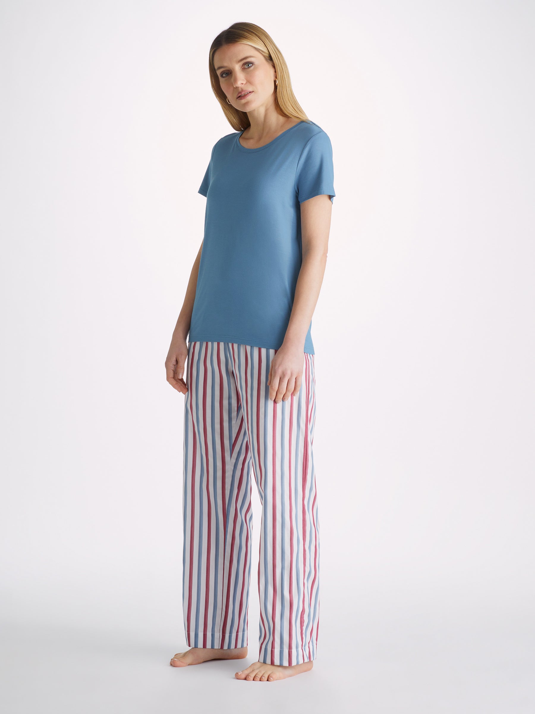 Women's T-Shirt Lara Micro Modal Stretch Denim