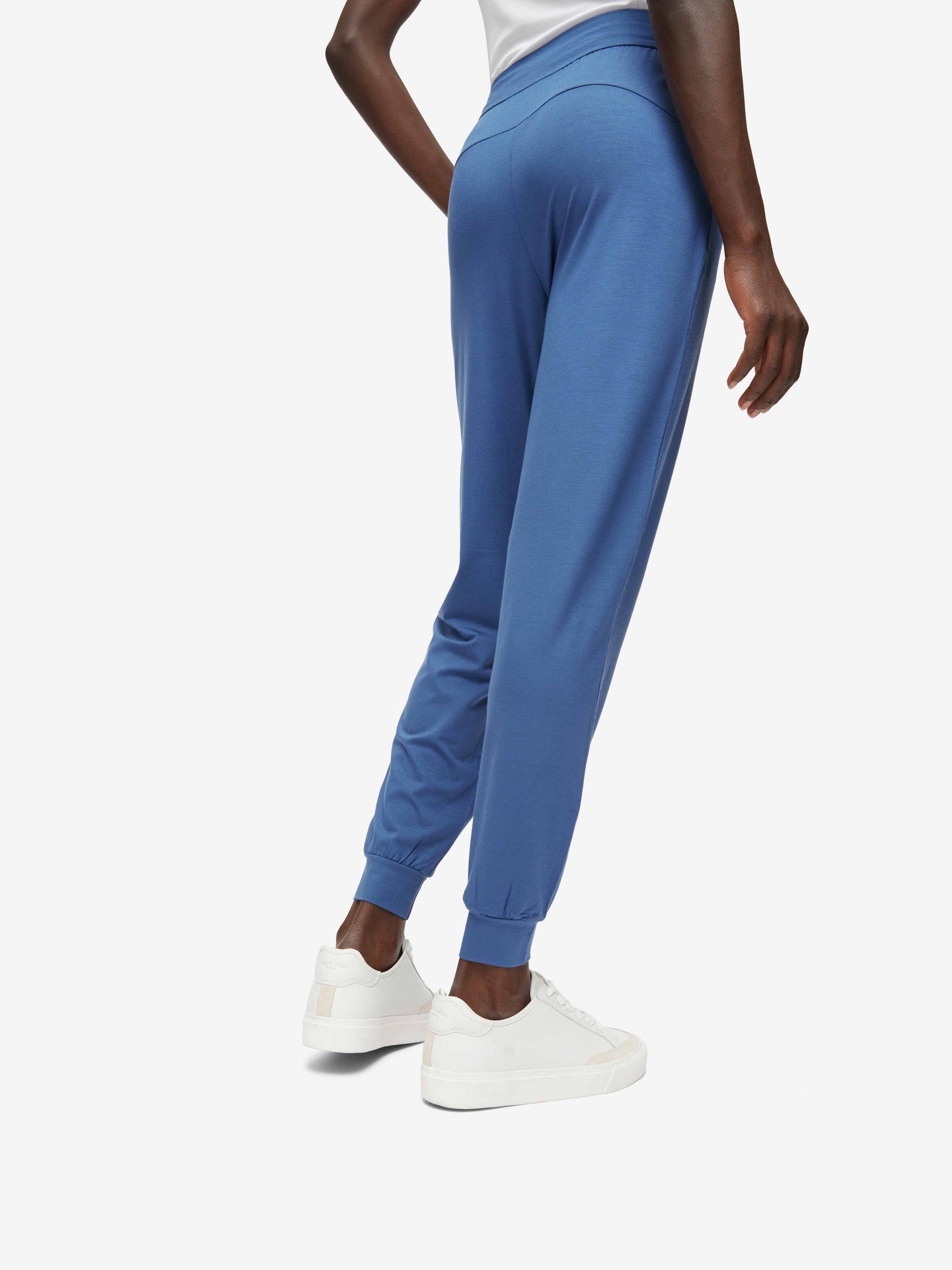 Women's Track Pants Basel Micro Modal Stretch Storm Blue