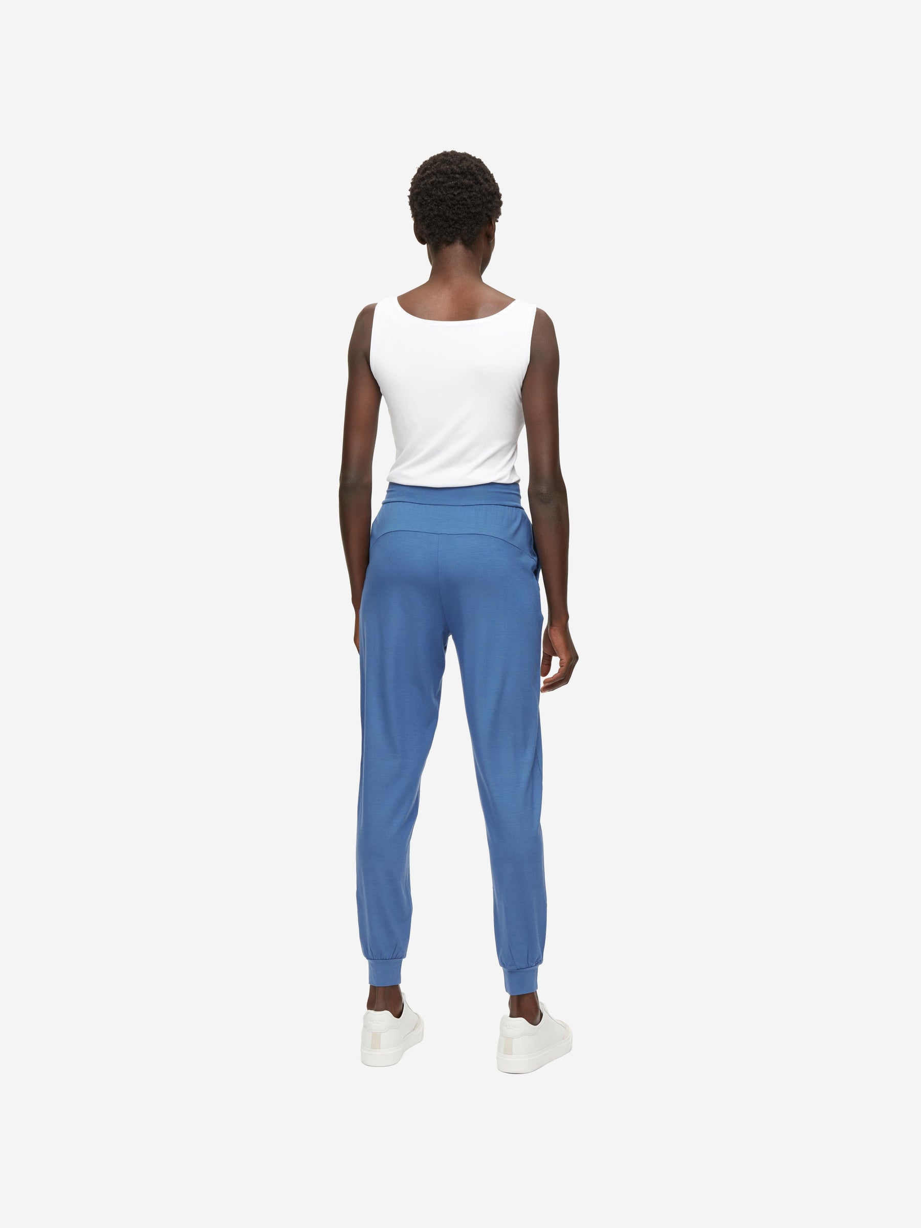 Women's Track Pants Basel Micro Modal Stretch Storm Blue