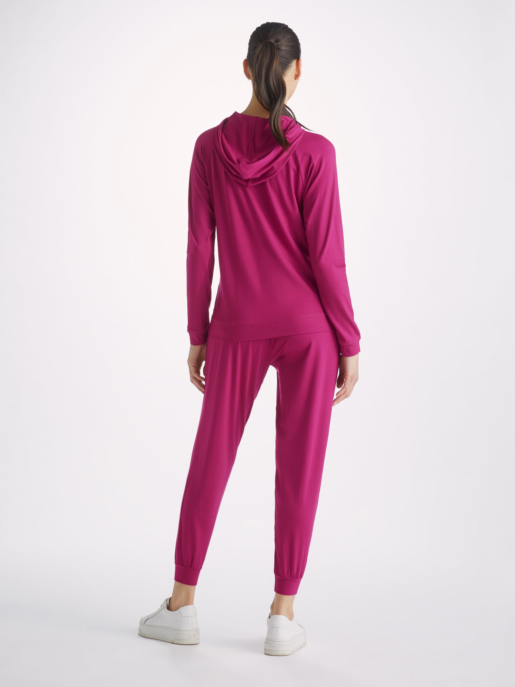 Women's Track Pants Basel Micro Modal Stretch Berry