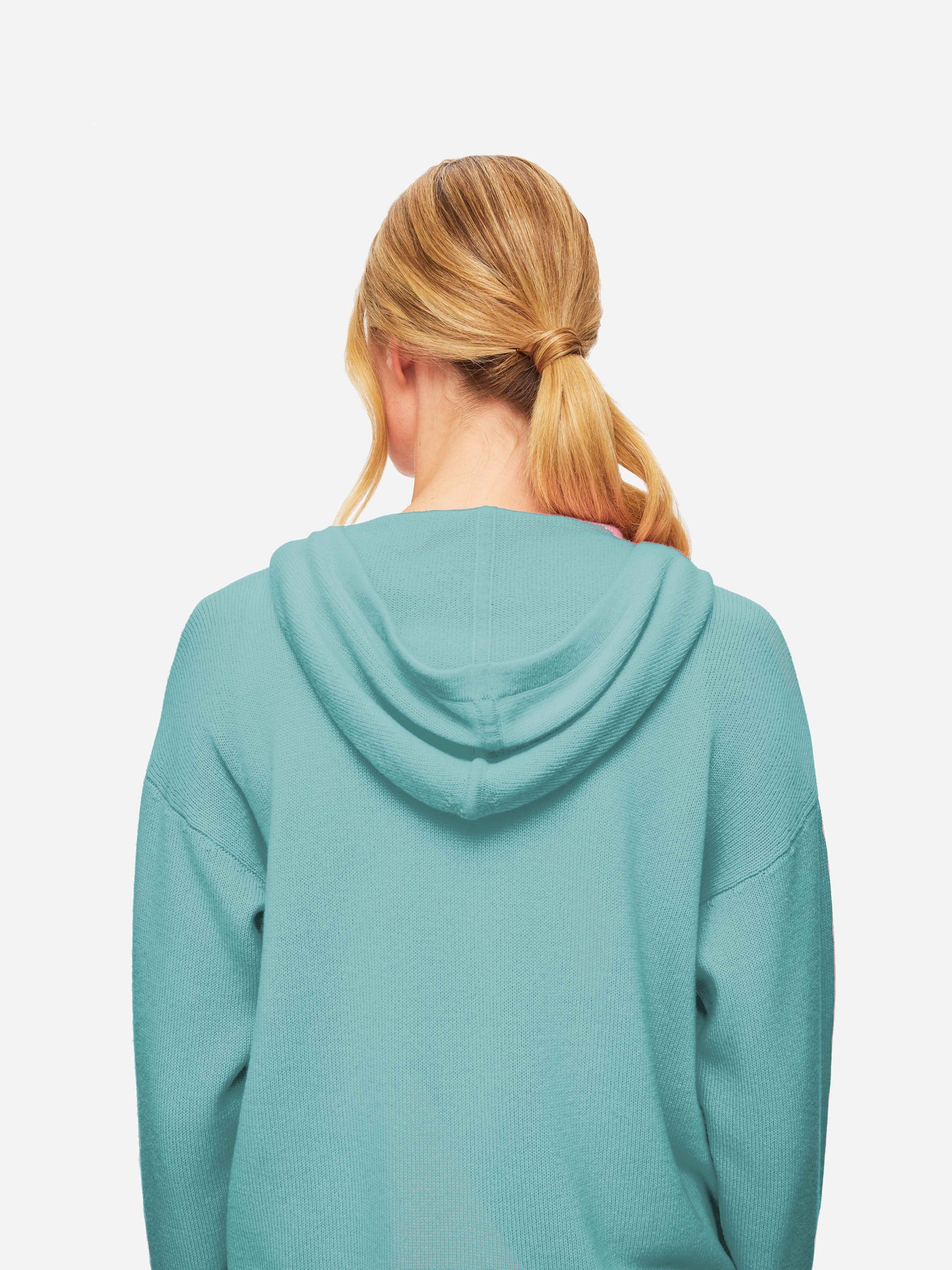 Women's Hoodie Daphne Cashmere Sea Foam Green