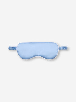 Silk Eye Mask Bailey Cloud Blue
