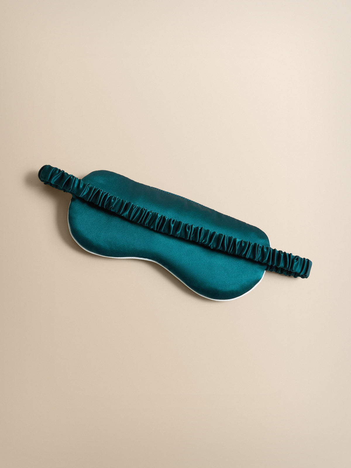 Bailey Silk Sleep Mask Peacock Green