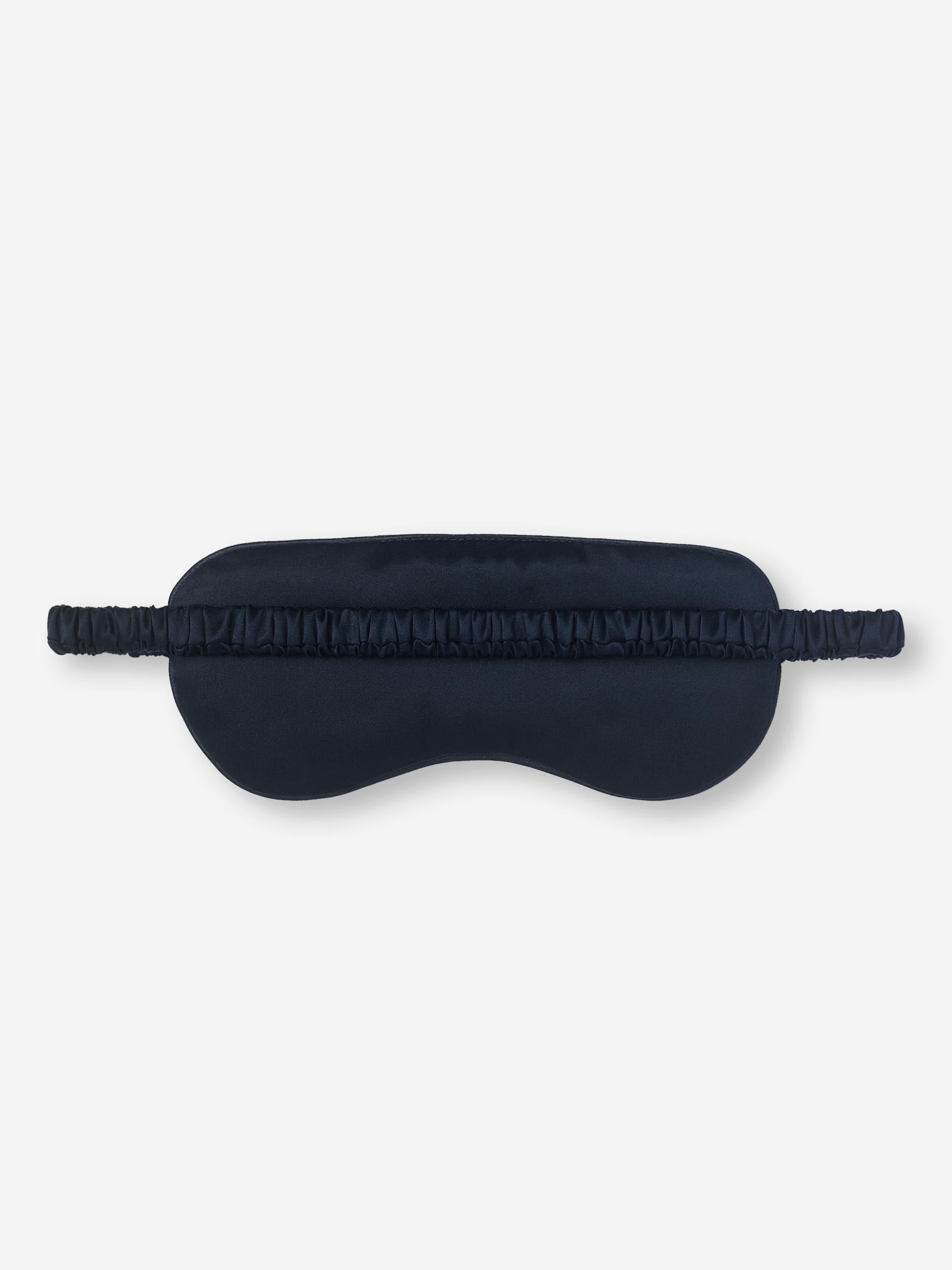 Eye Mask Silk Satin Multi Midnight Jungle Print