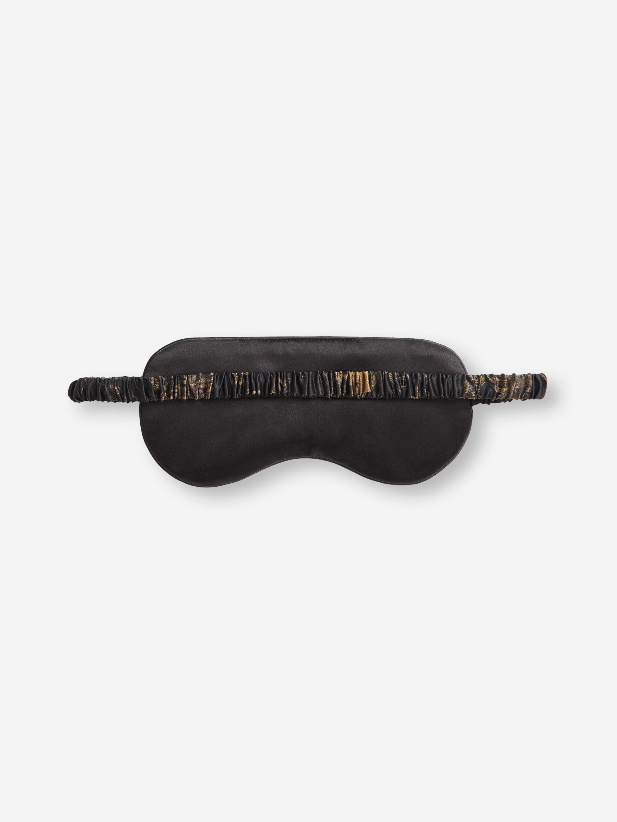 Silk Eye Mask London Toile Black